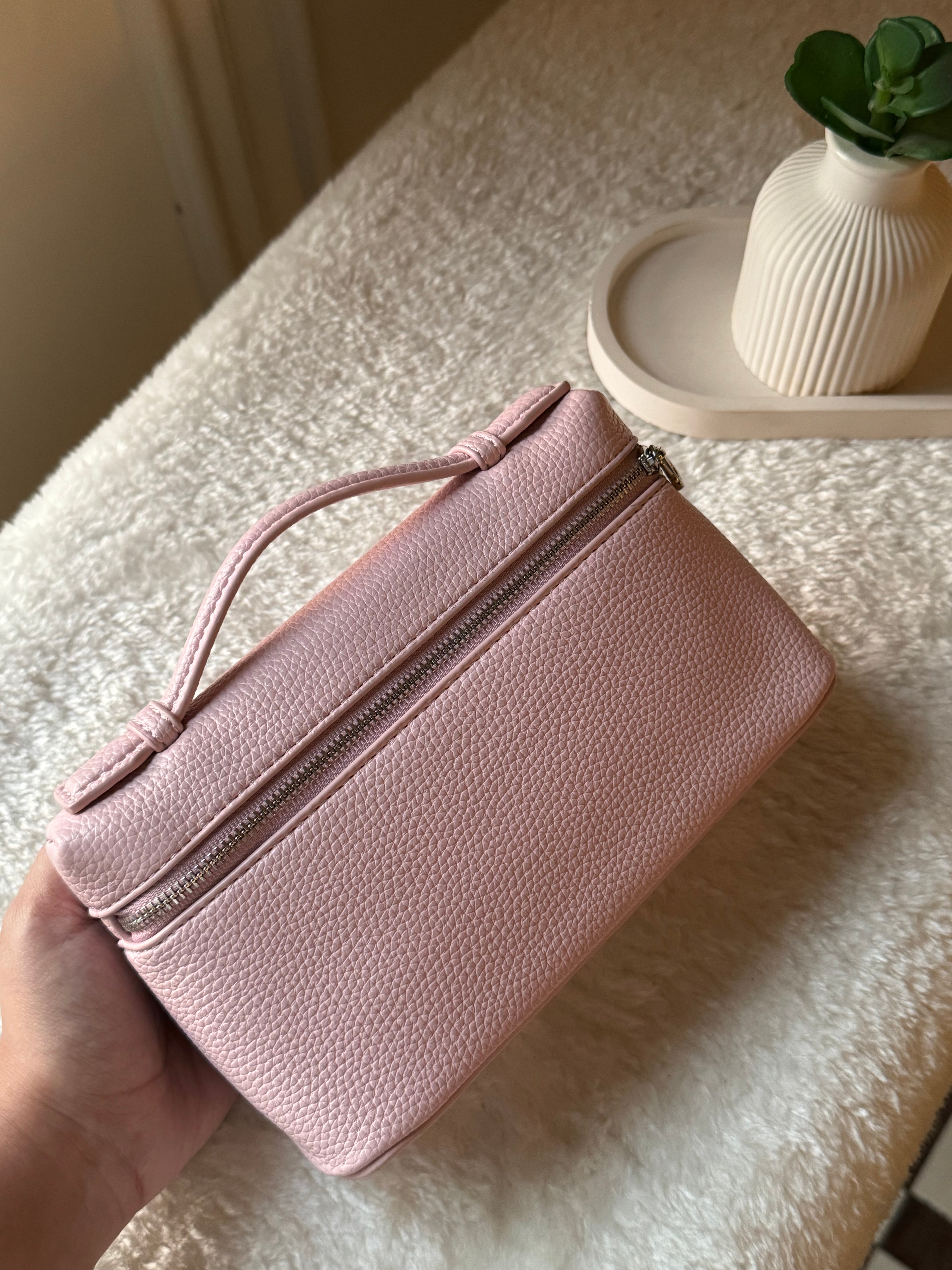 Loro Piana with Long Strap  - Pink
