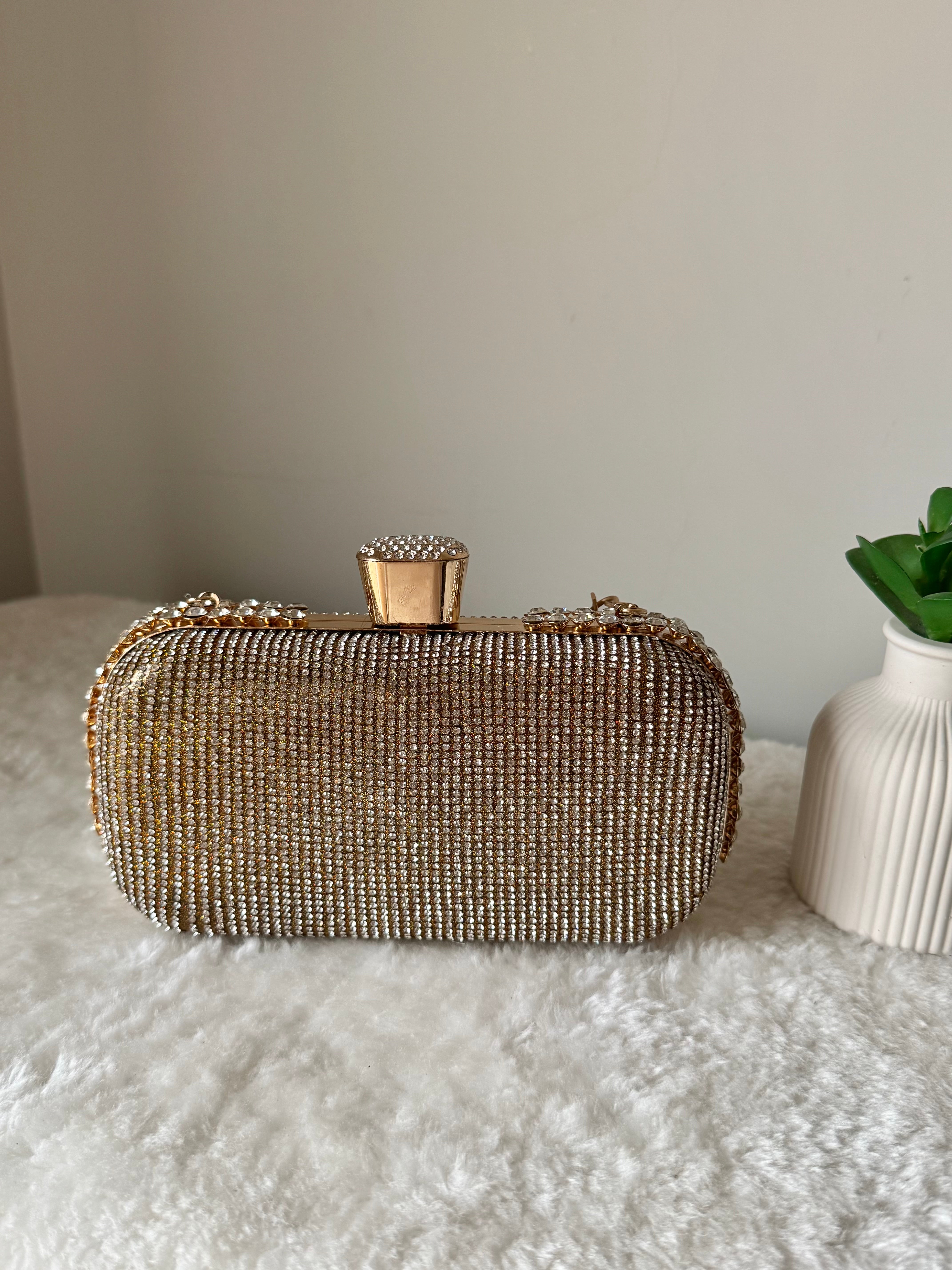 Diva Mode Clutch - Rose Gold