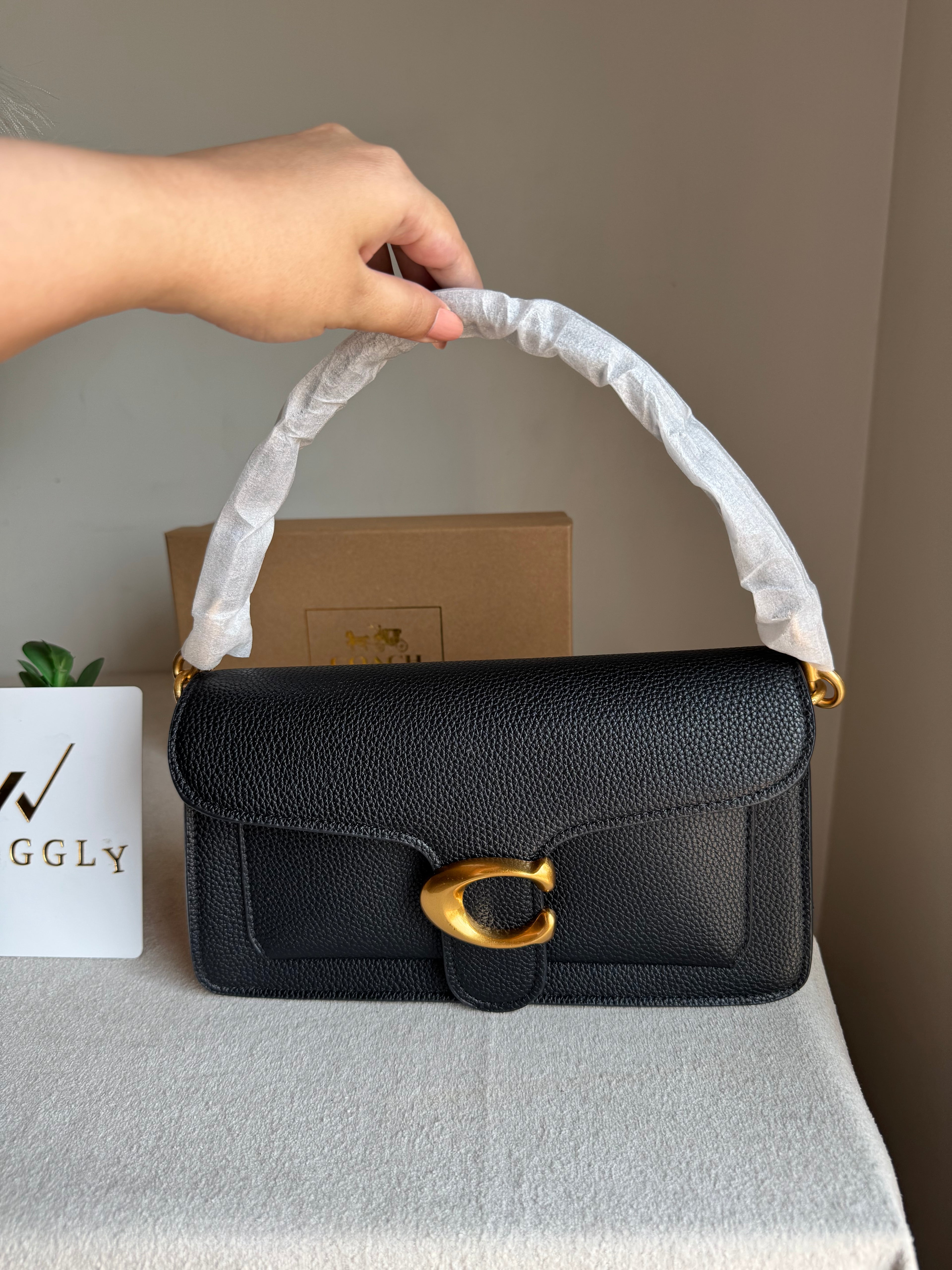 COACH TABBY Black Good Quality -  BOX PACKING