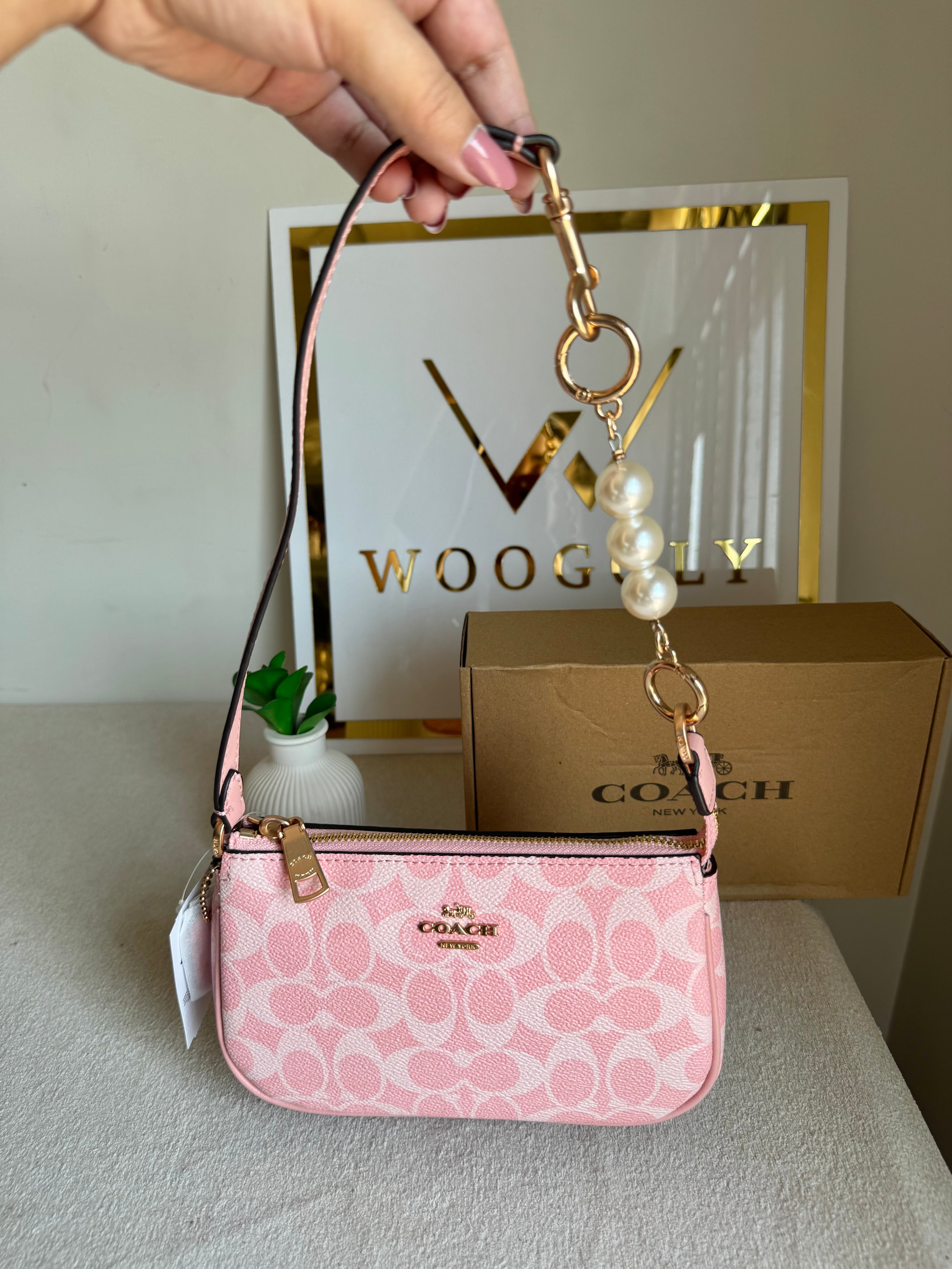 COACH Nolita 19 PINK - BOX PACKING