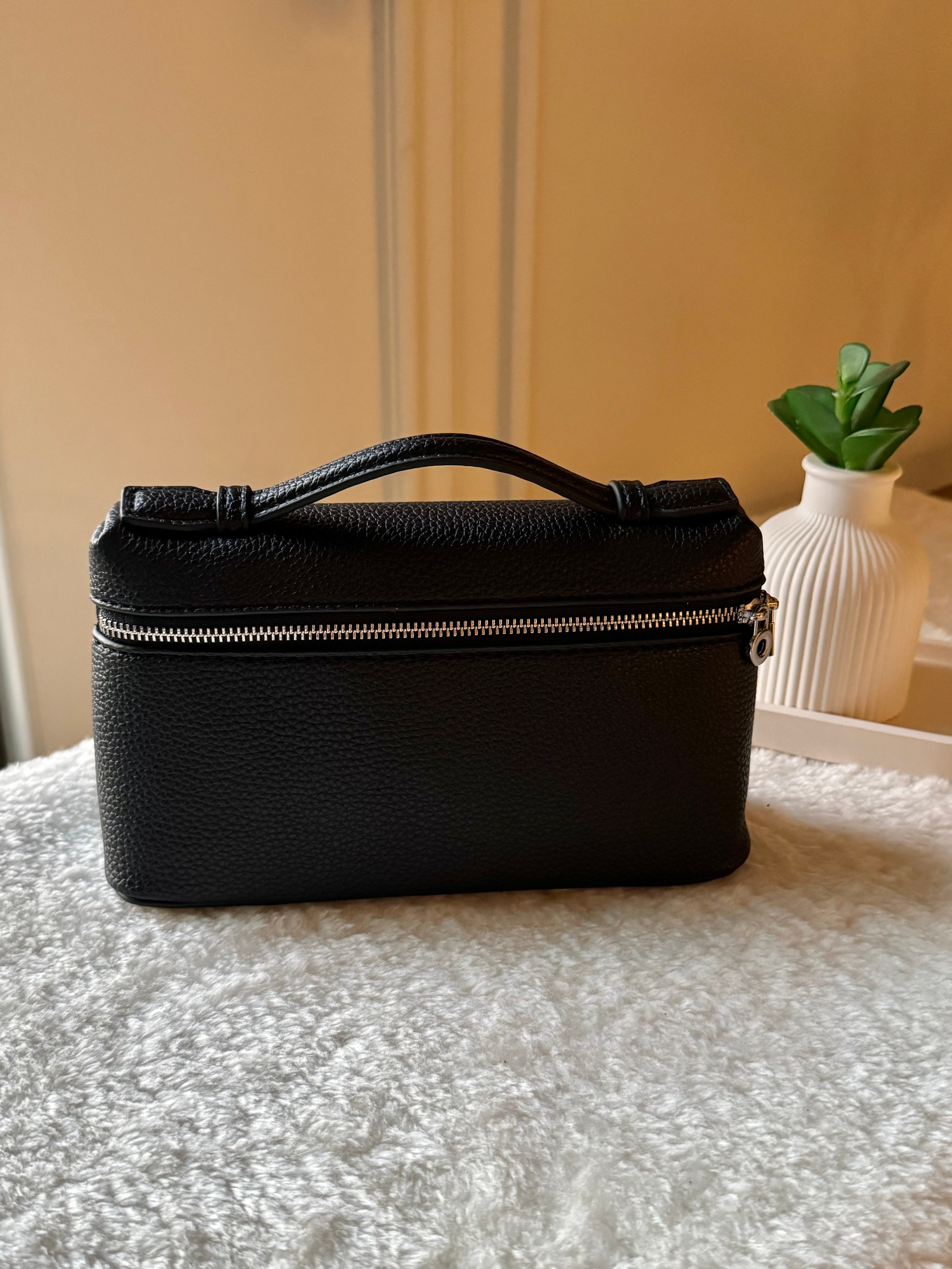 Loro Piana with Long Strap - Black
