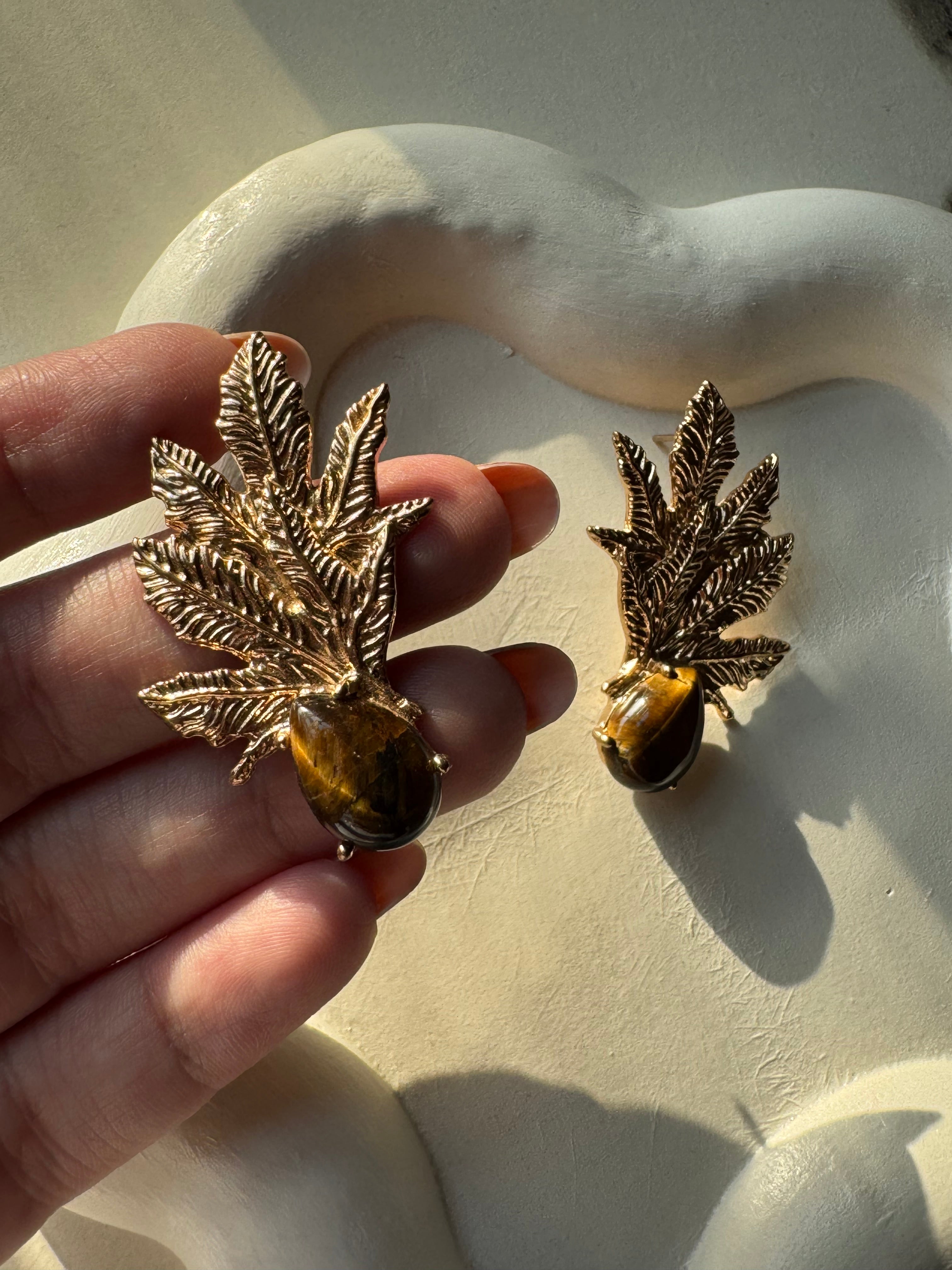 Golden Dusk Earrings