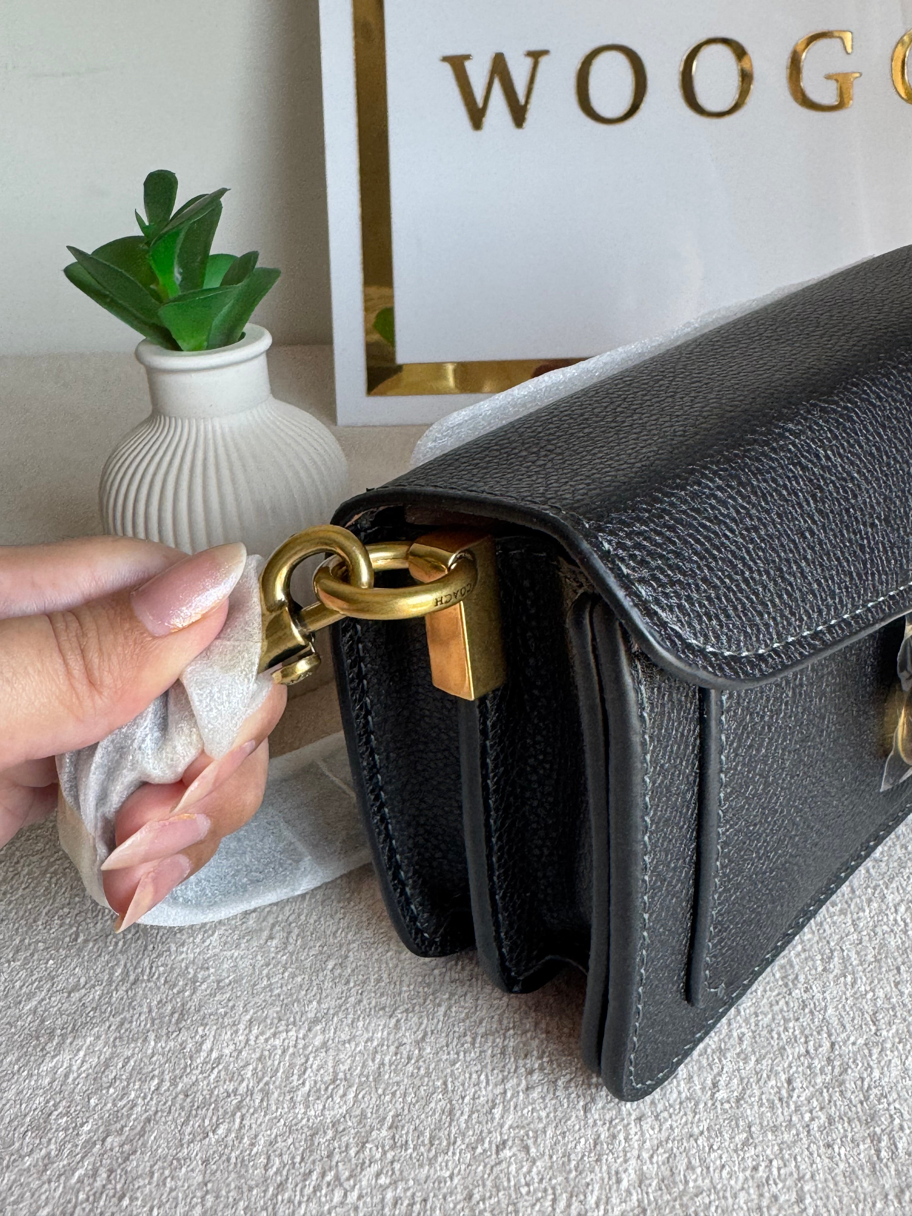 COACH TABBY Premium Mini Black - Magnetic BOX PACKING