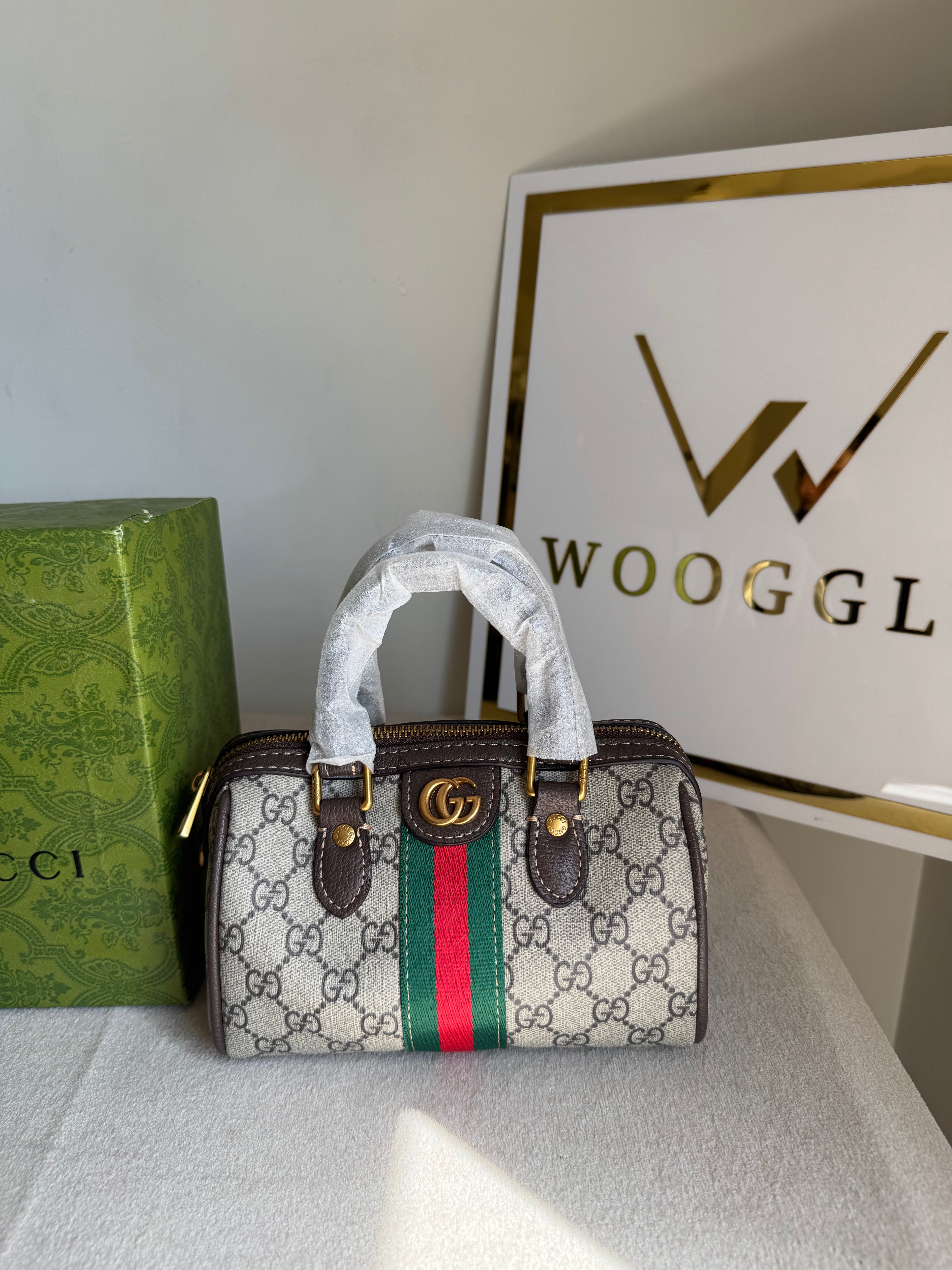 Gucci Mini Duffle Bag - Chocolate Brown