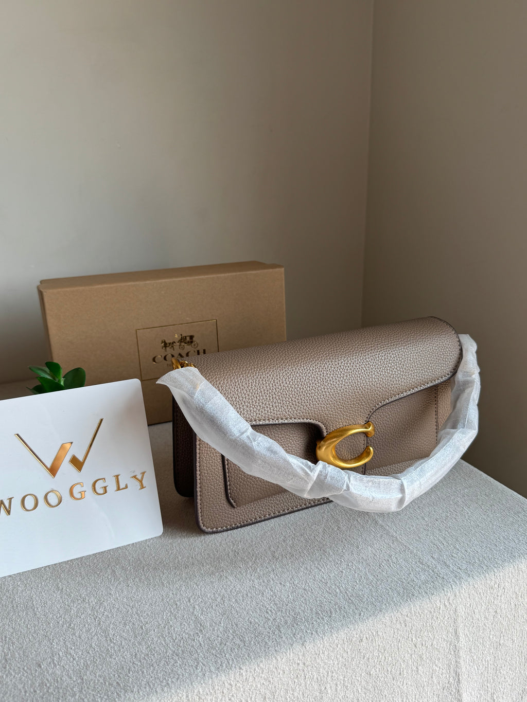 COACH TABBY Walnut Good Quality -  BOX PACKING
