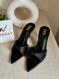 Bling Zara Heels - Black