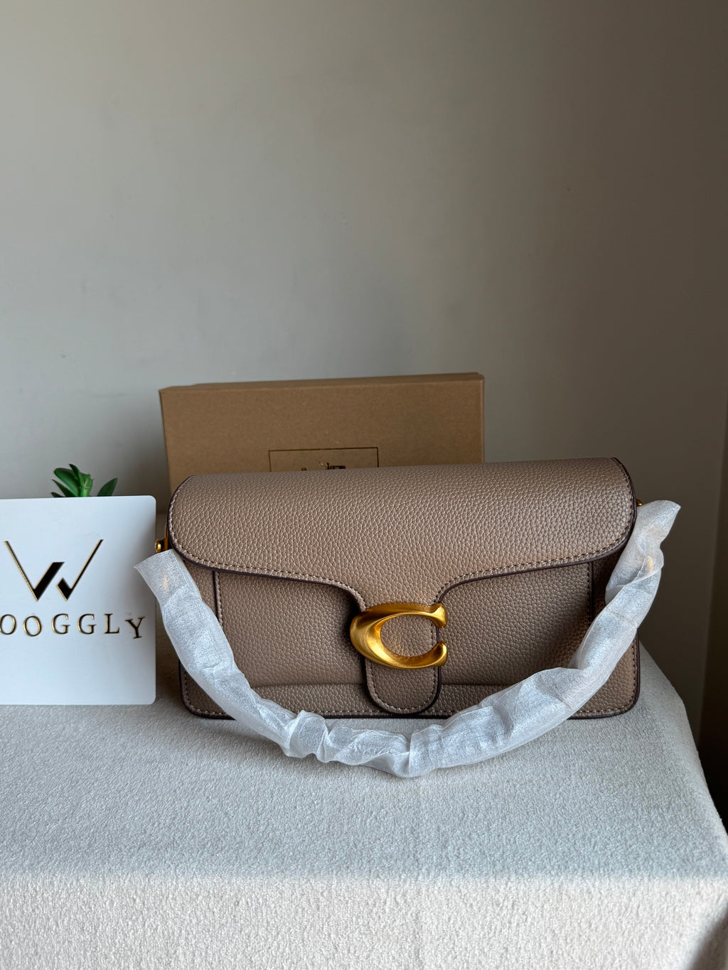 COACH TABBY Walnut Good Quality -  BOX PACKING