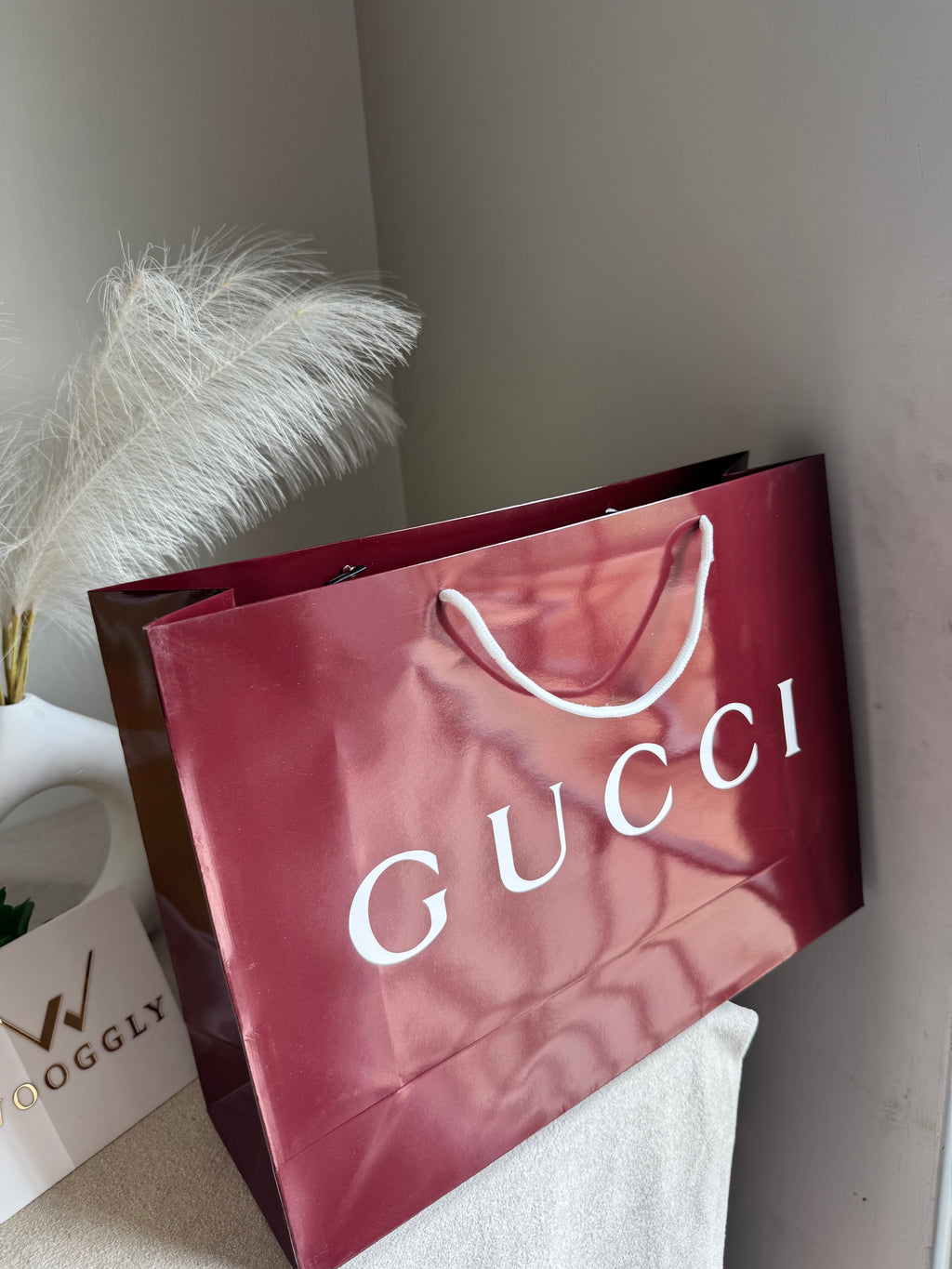 Gift Bag - Gucci - Large (ONLY FOR PICK UP OR INDRIVE CUSTOMERS IN LAHORE)