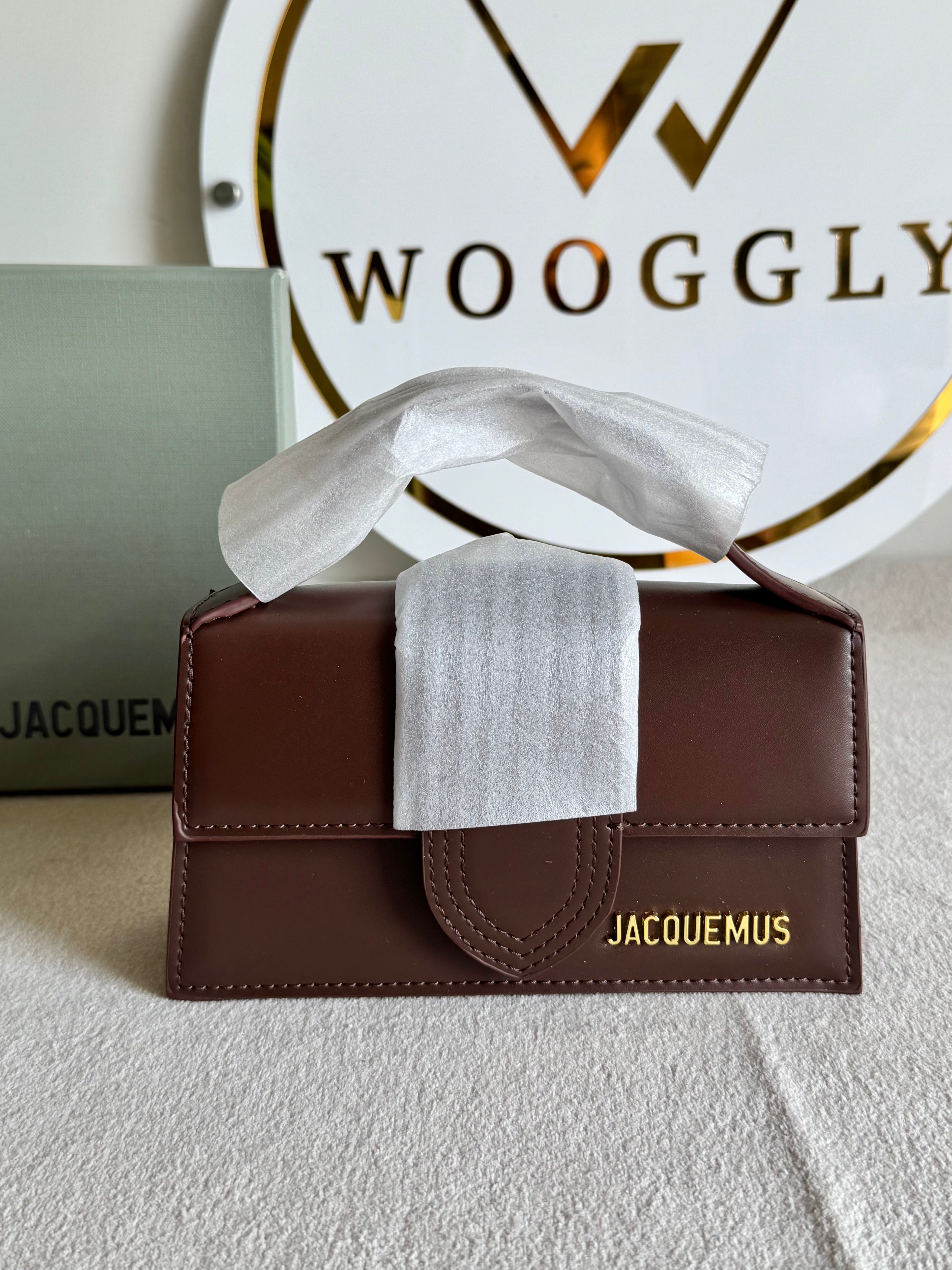 Viral Jacquemus - Small (Chocolate Brown) BOX PACKING