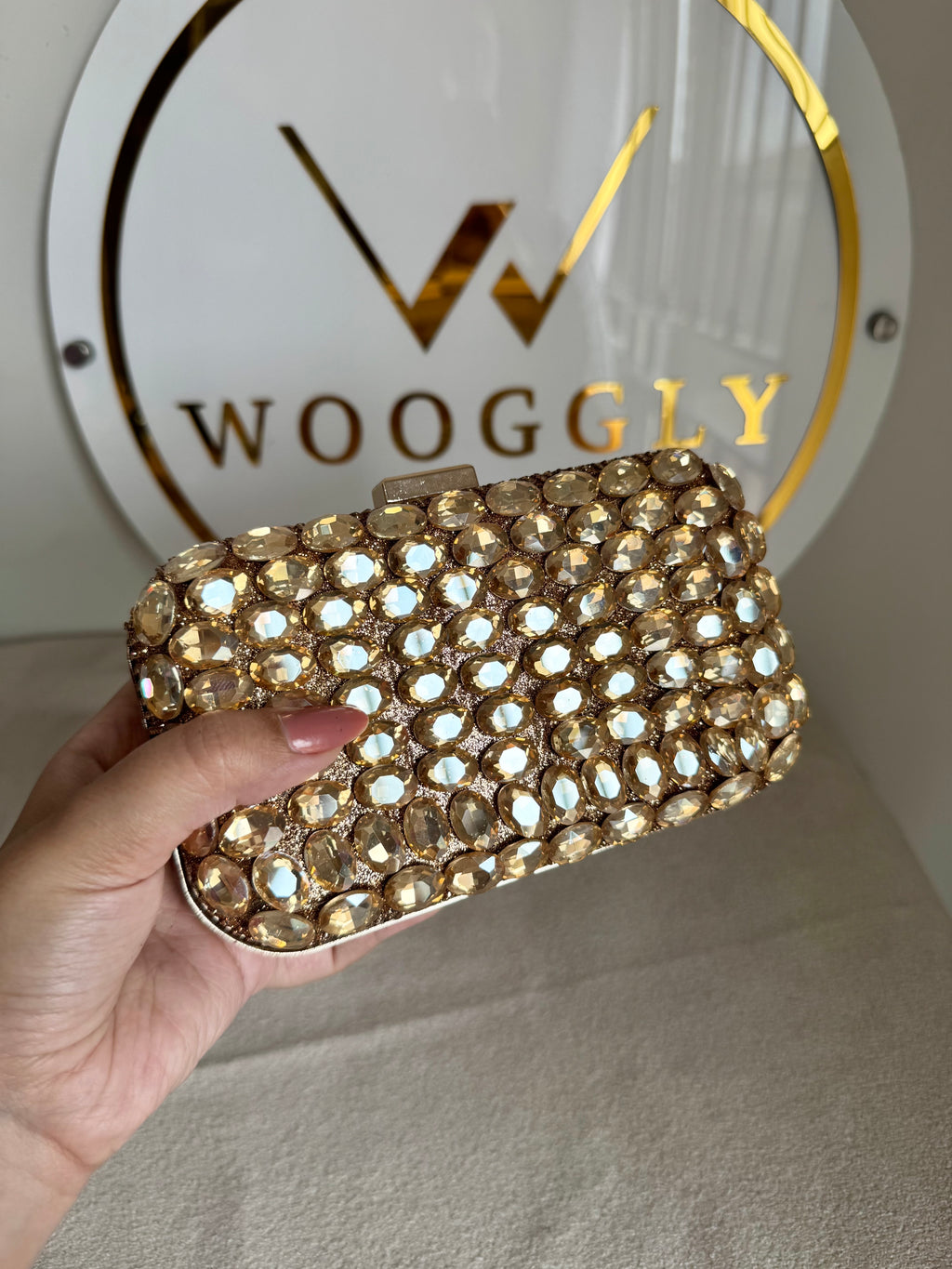 Dreamy Clutch - Champagne