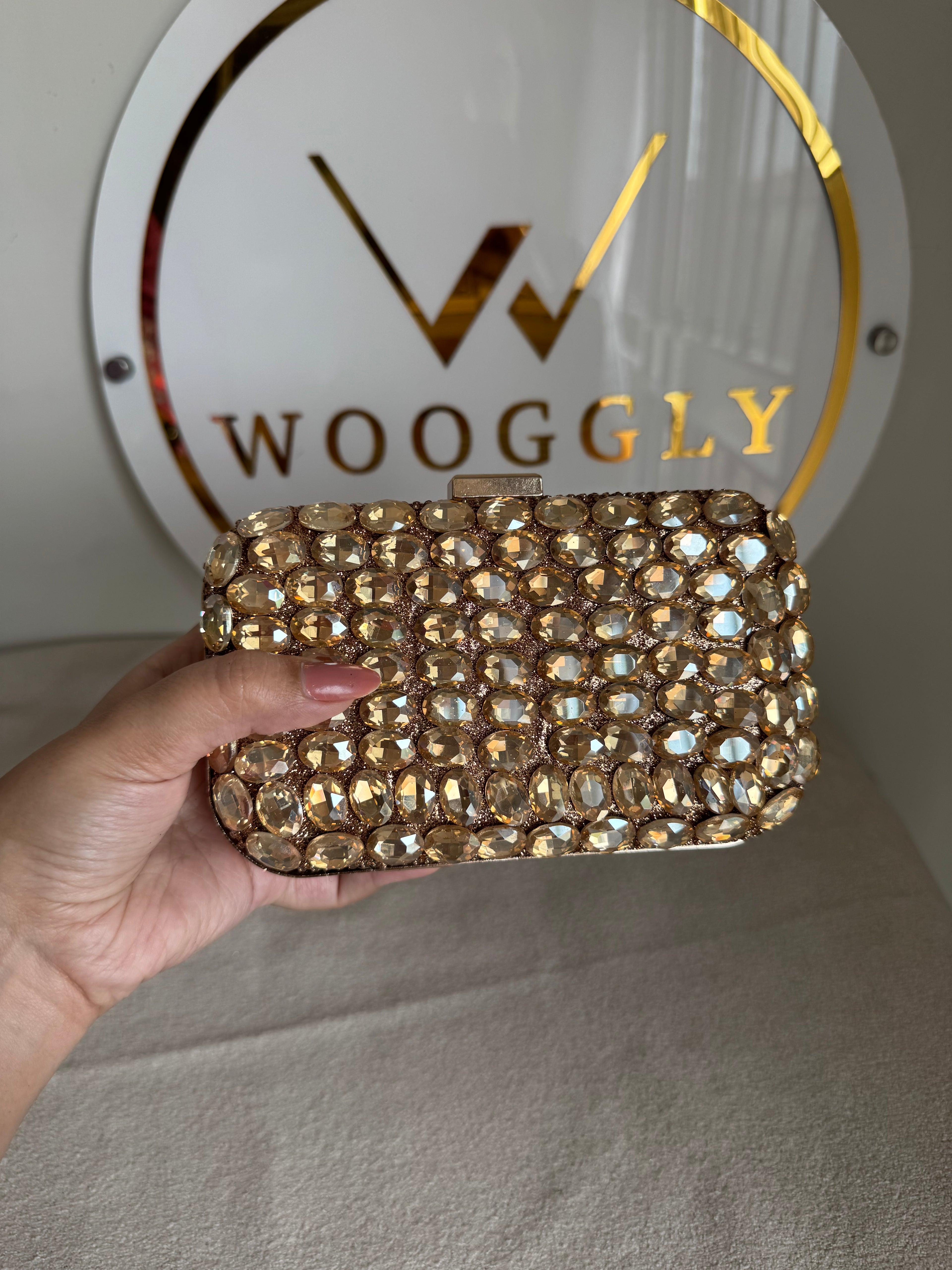 Dreamy Clutch - Champagne