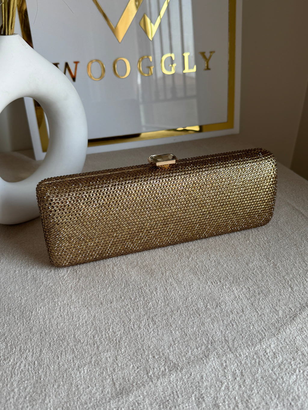 High Quality Élan Clutch - Champagne