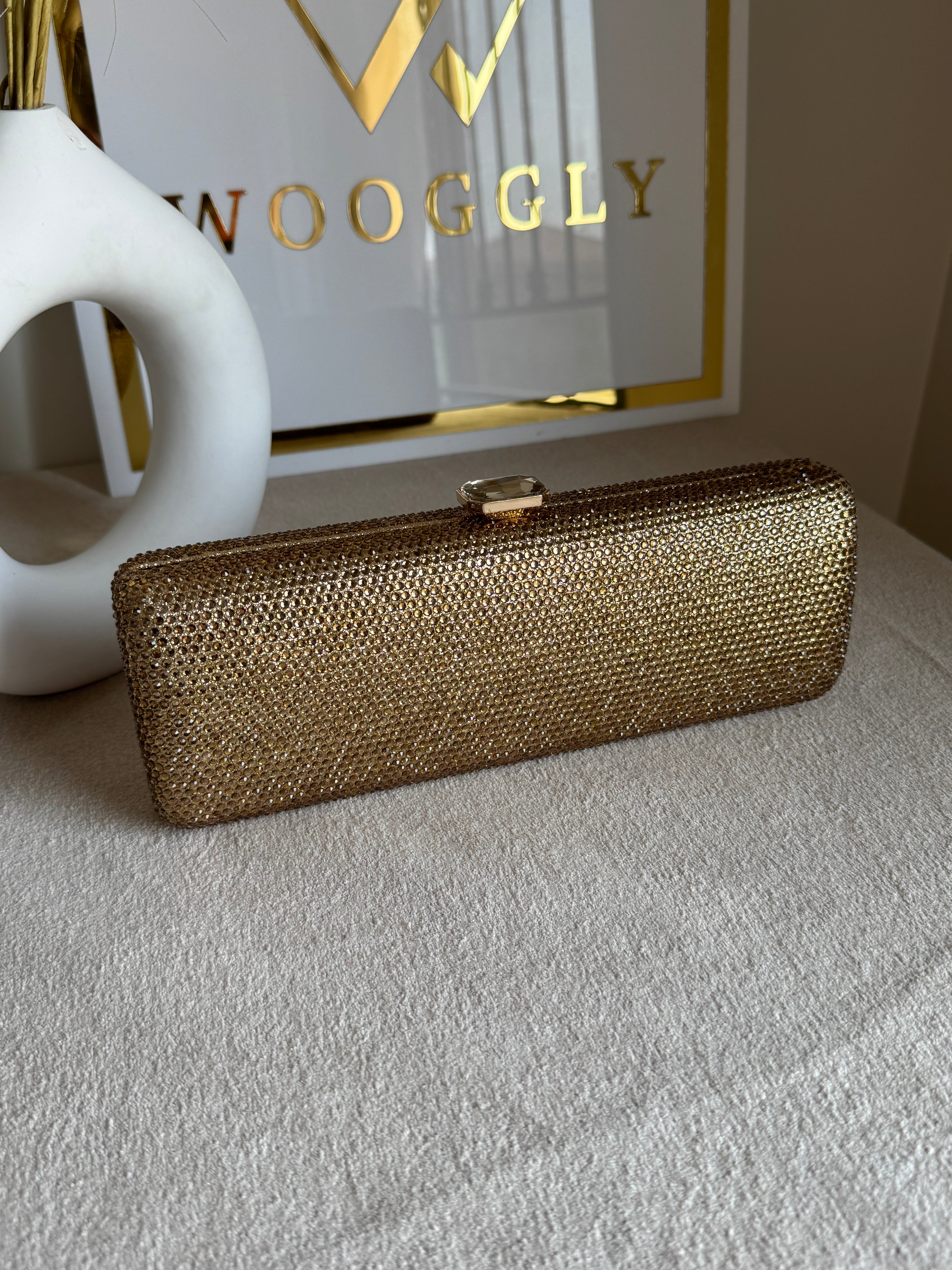 High Quality Élan Clutch - Champagne