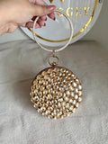 Sugar Plum Clutch - Champagne