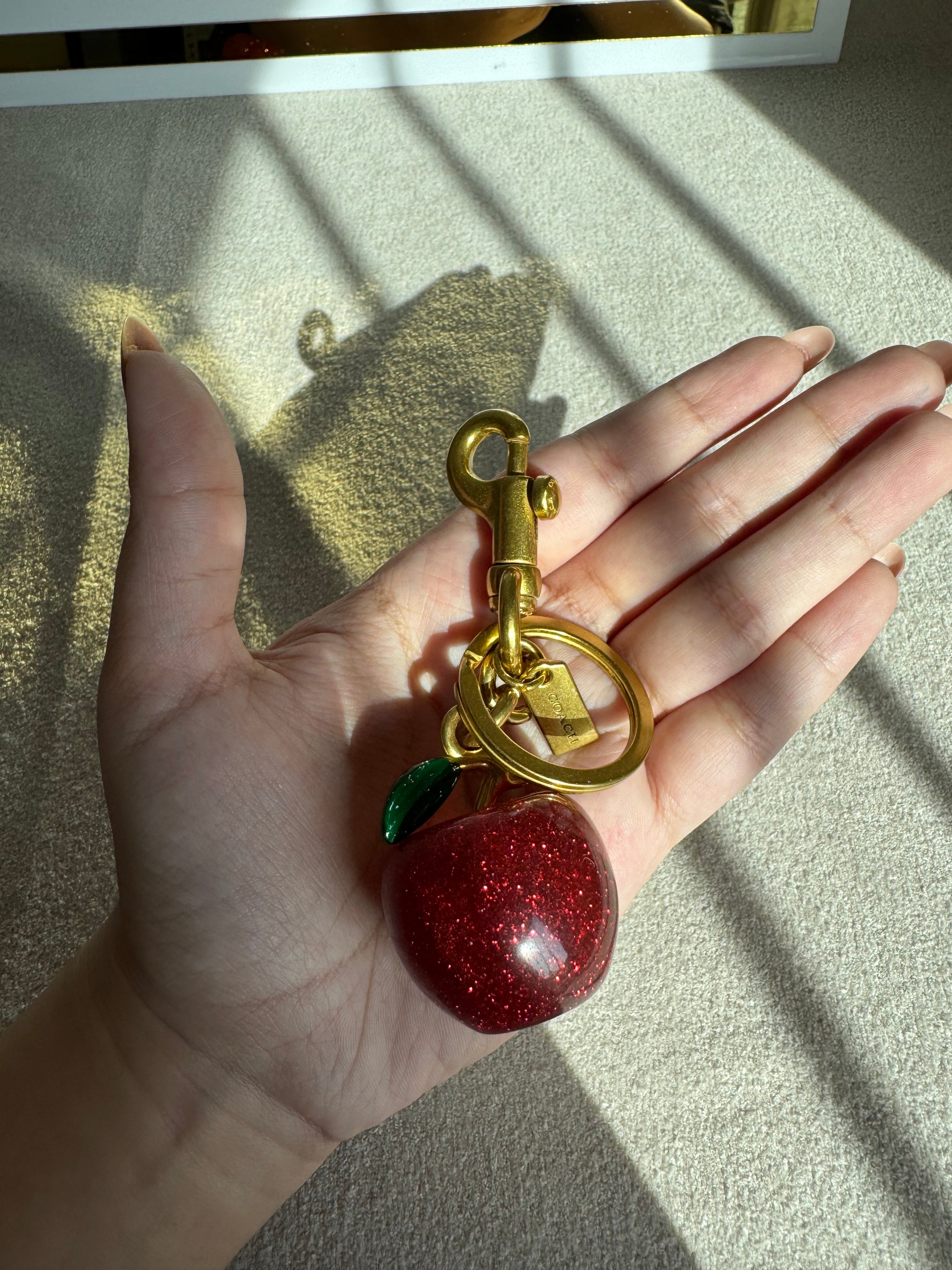 PREMIUM Apple Bag Charm