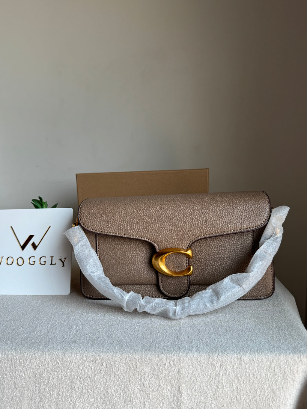 COACH TABBY Walnut Good Quality -  BOX PACKING