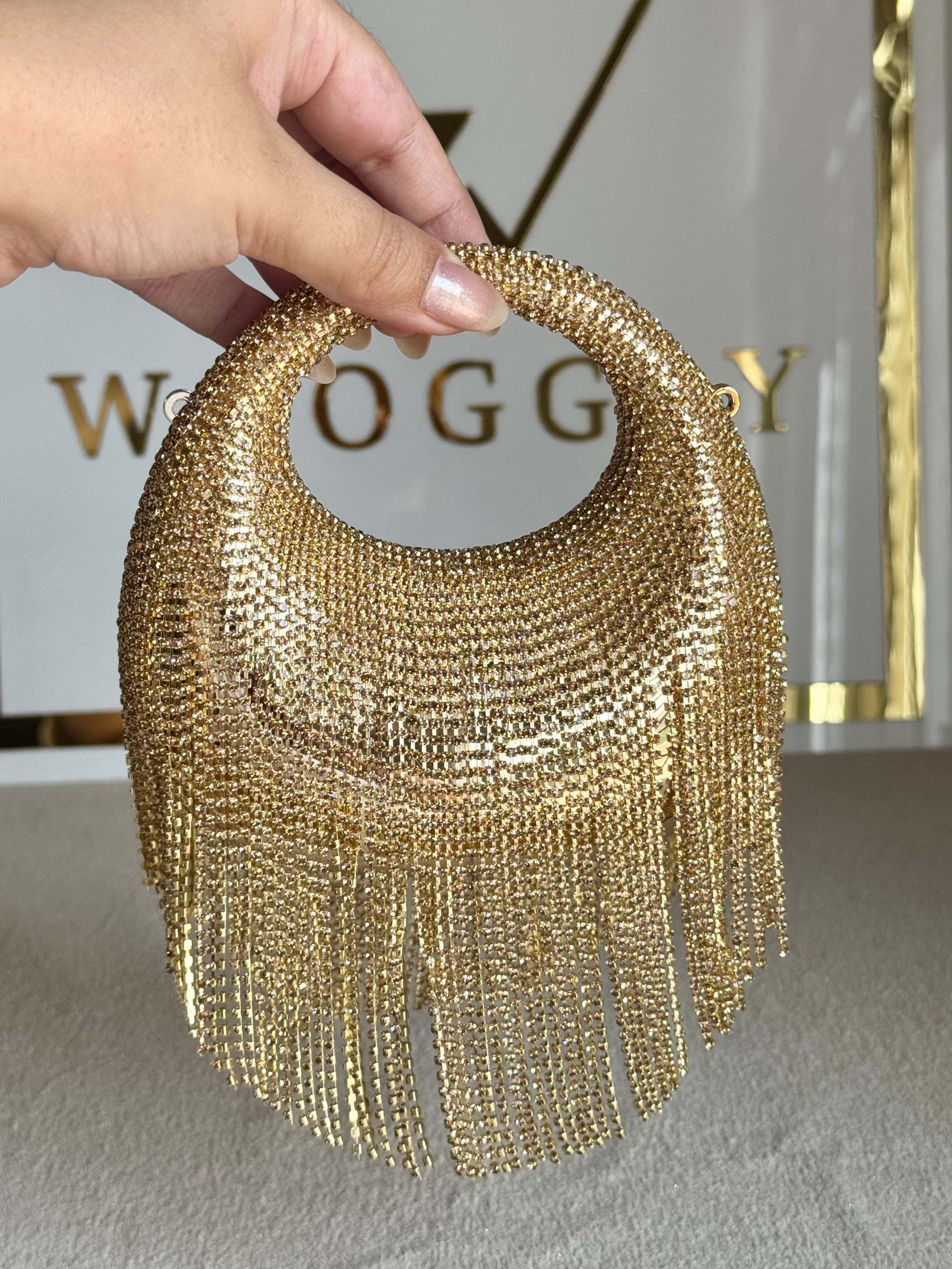 Main Character Clutch (Champagne)