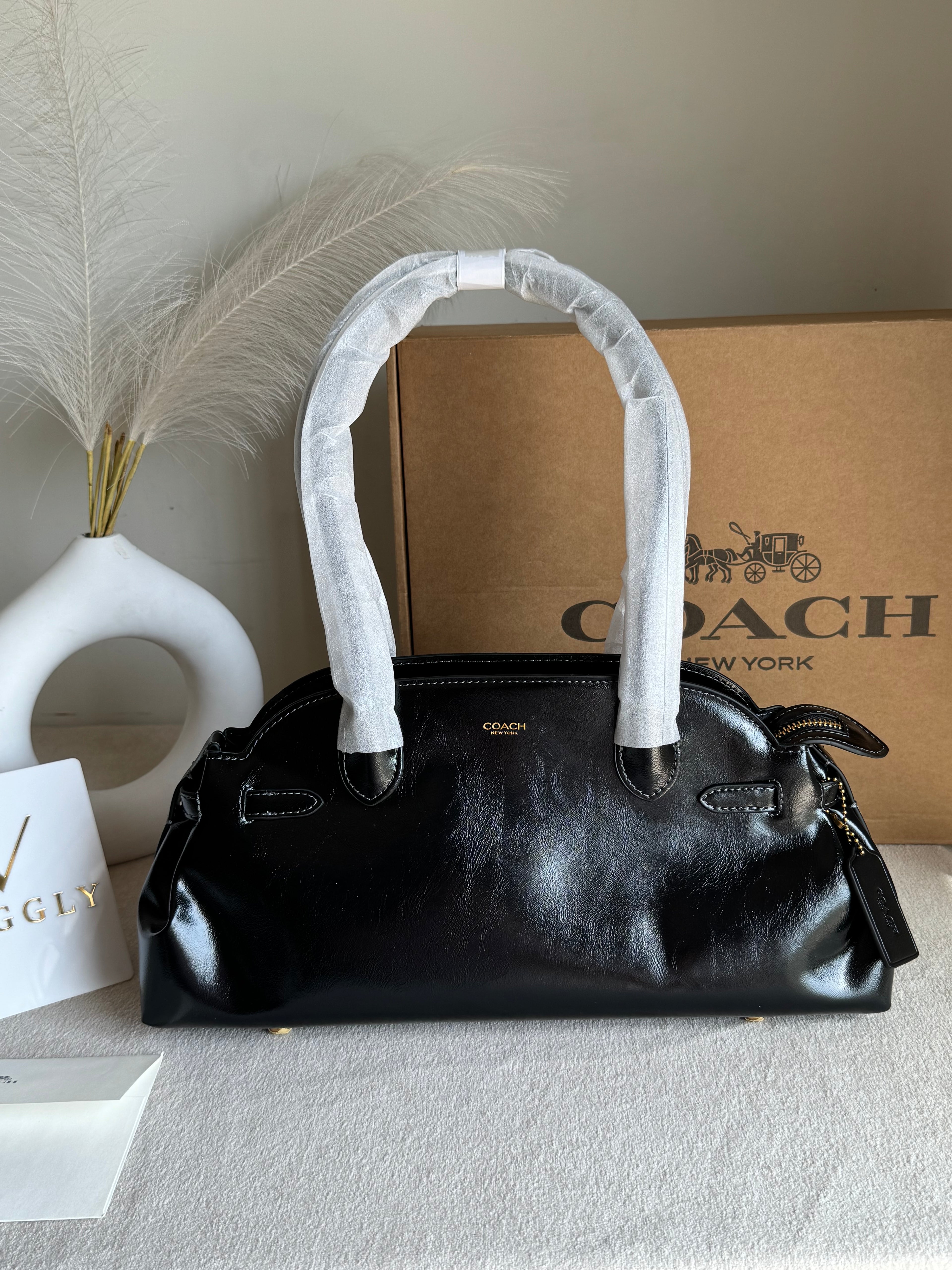 COACH Empire Bag EXTREMELY PREMIUM (Black) - BOX PACKING