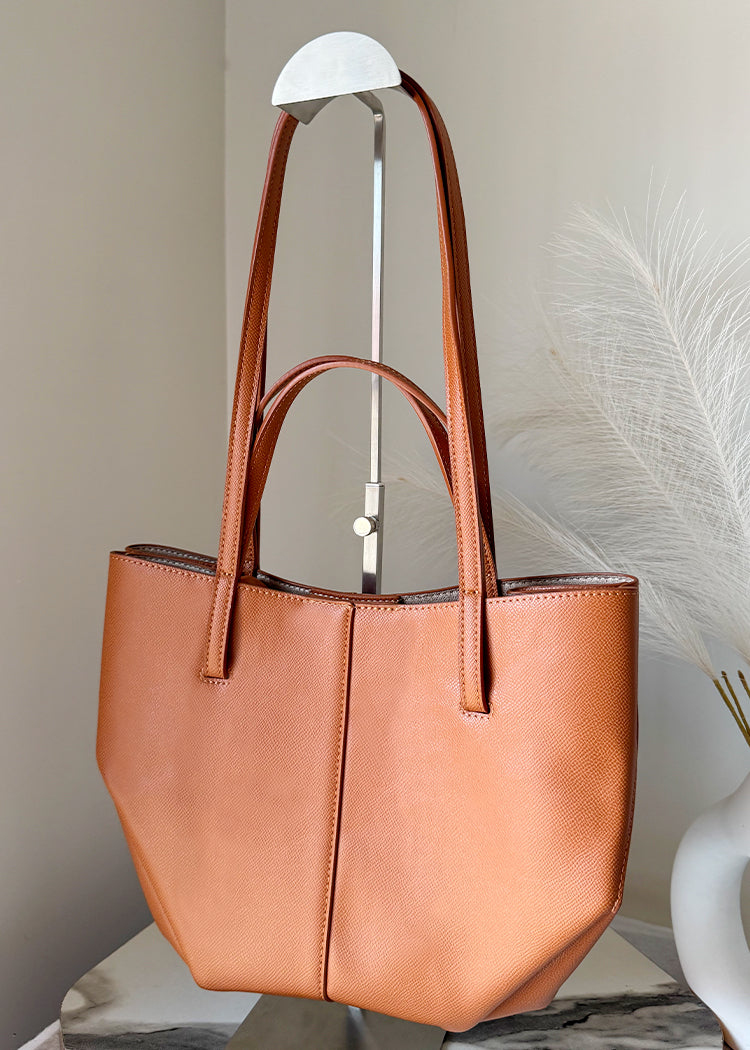 Polene Inspired Tote Bag (Brown)