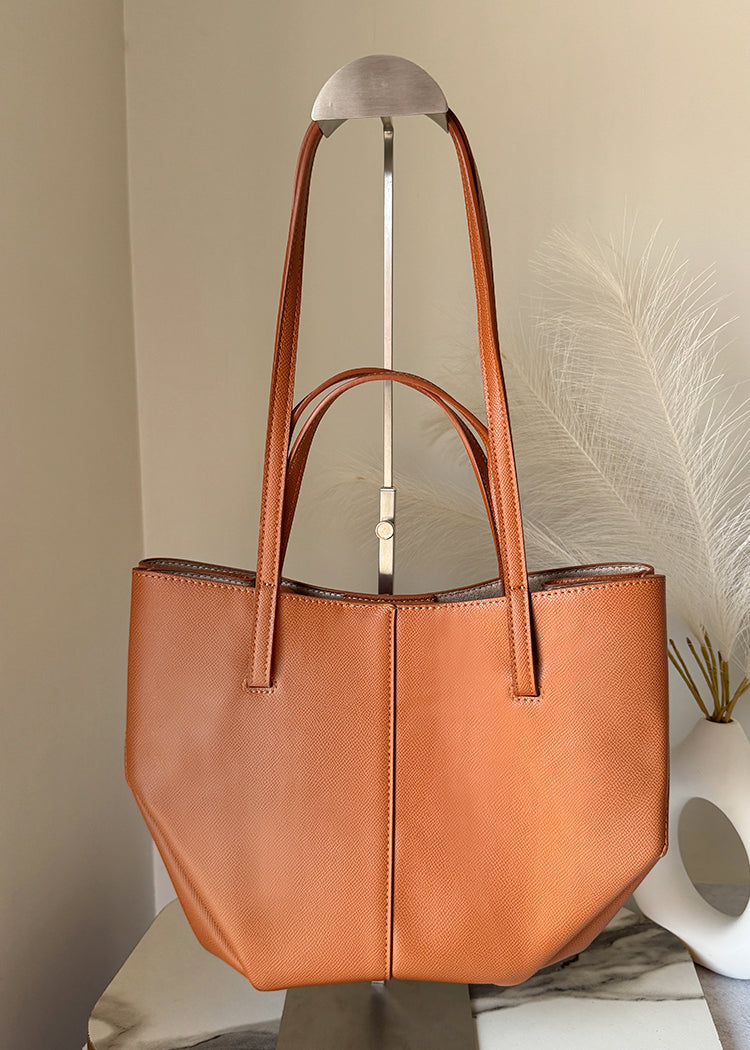 Polene Inspired Tote Bag (Brown)