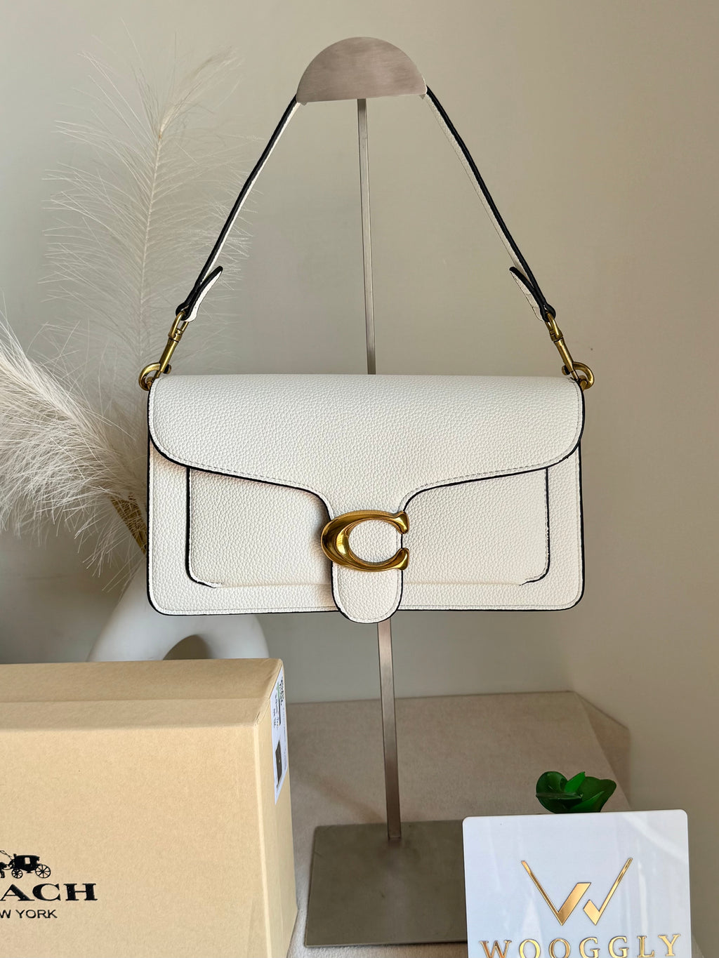 COACH TABBY 26 White Decent Quality - BOX PACKING