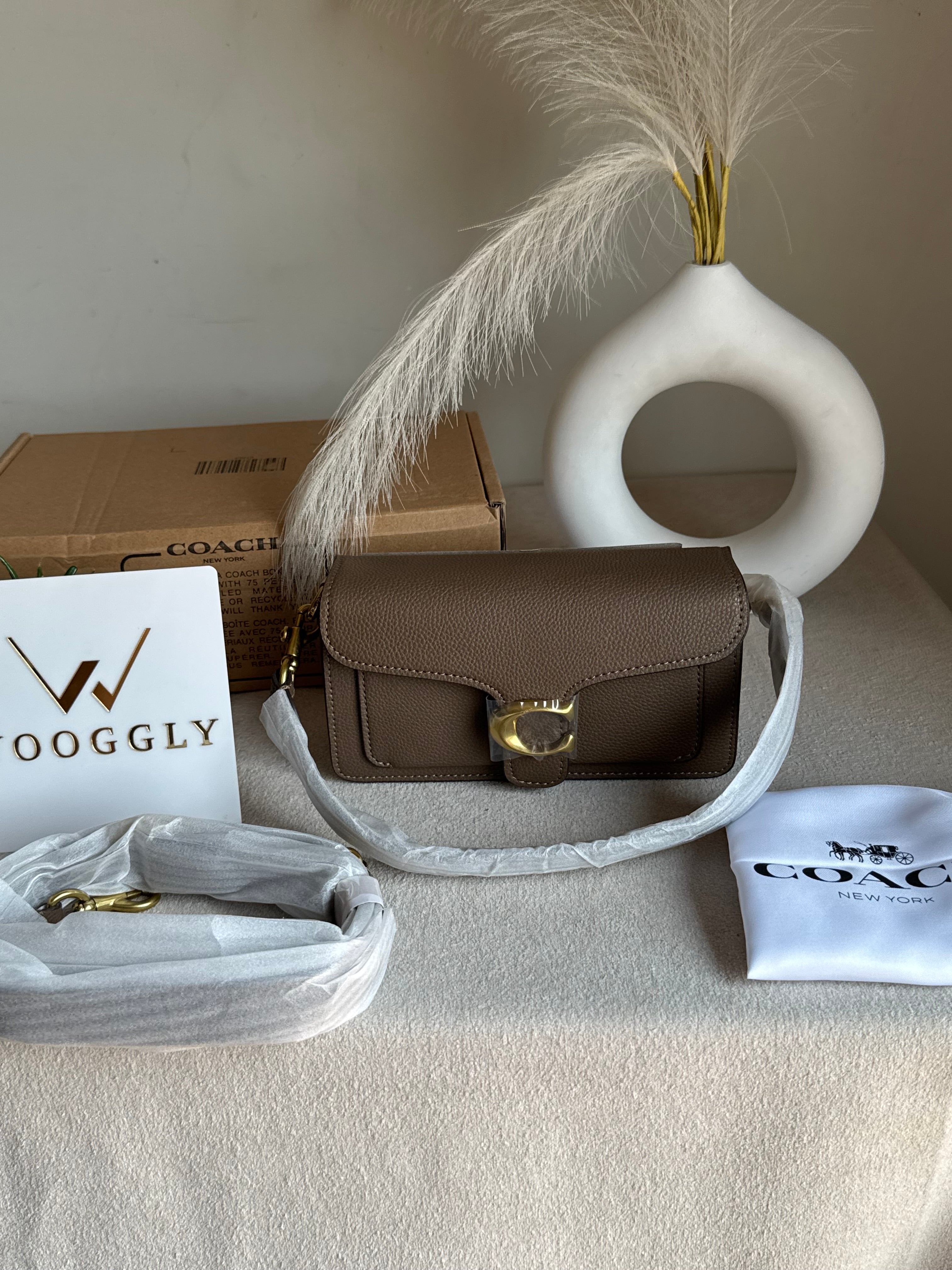 Coach TABBY Premium 20 (MINI) KHAAKI - BOX PACKING