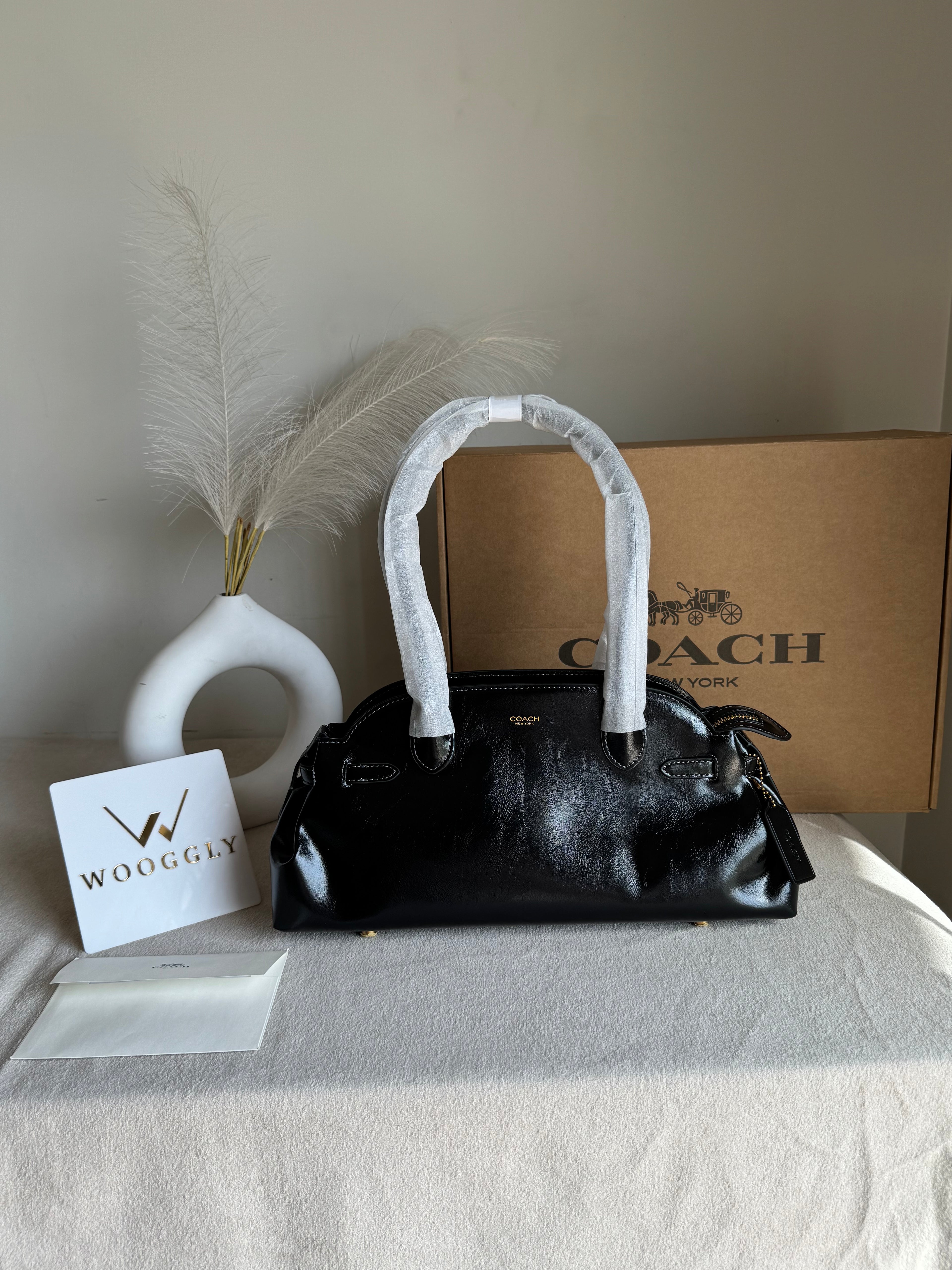 COACH Empire Bag EXTREMELY PREMIUM (Black) - BOX PACKING