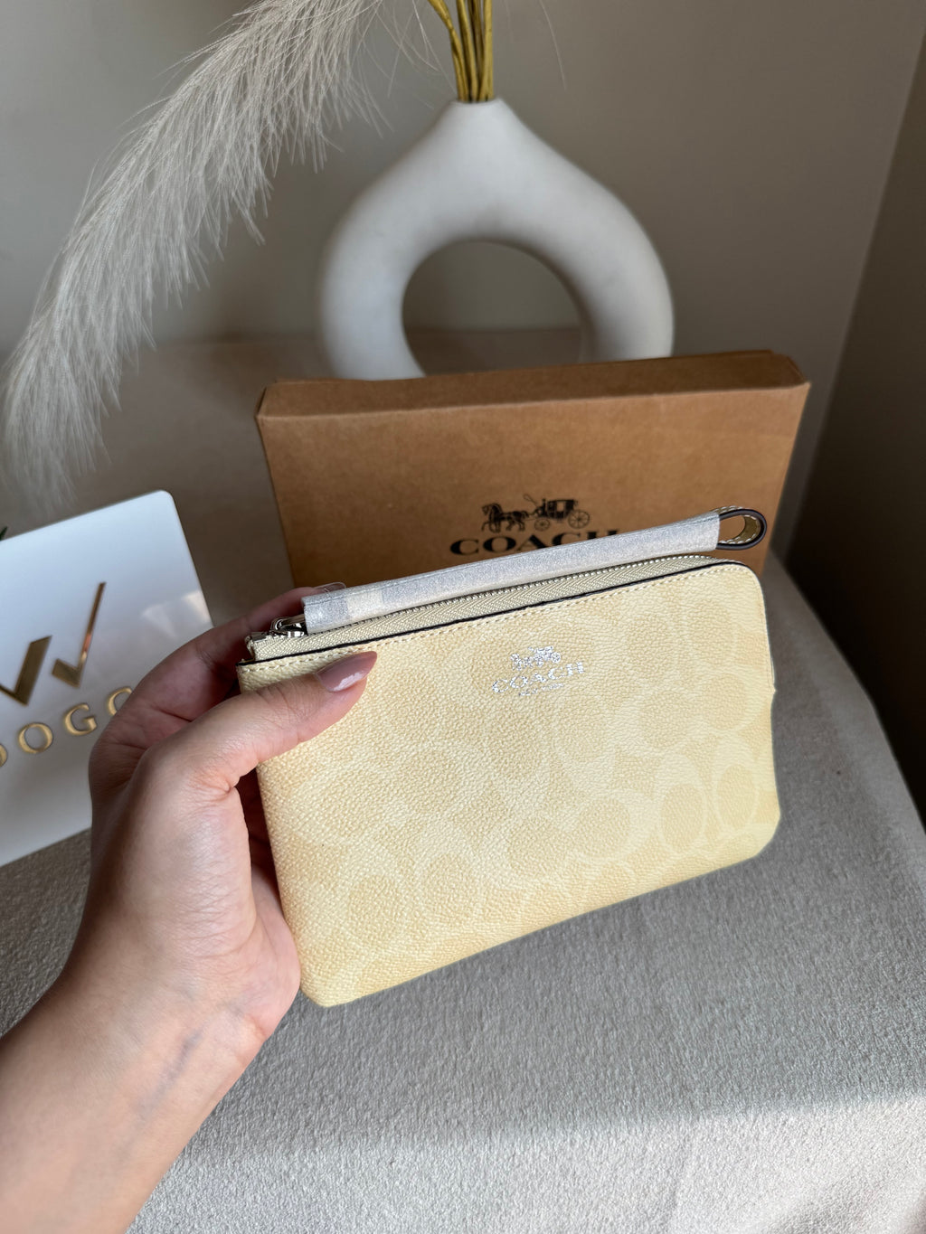 High Quality Wristlet - Butter Yellow