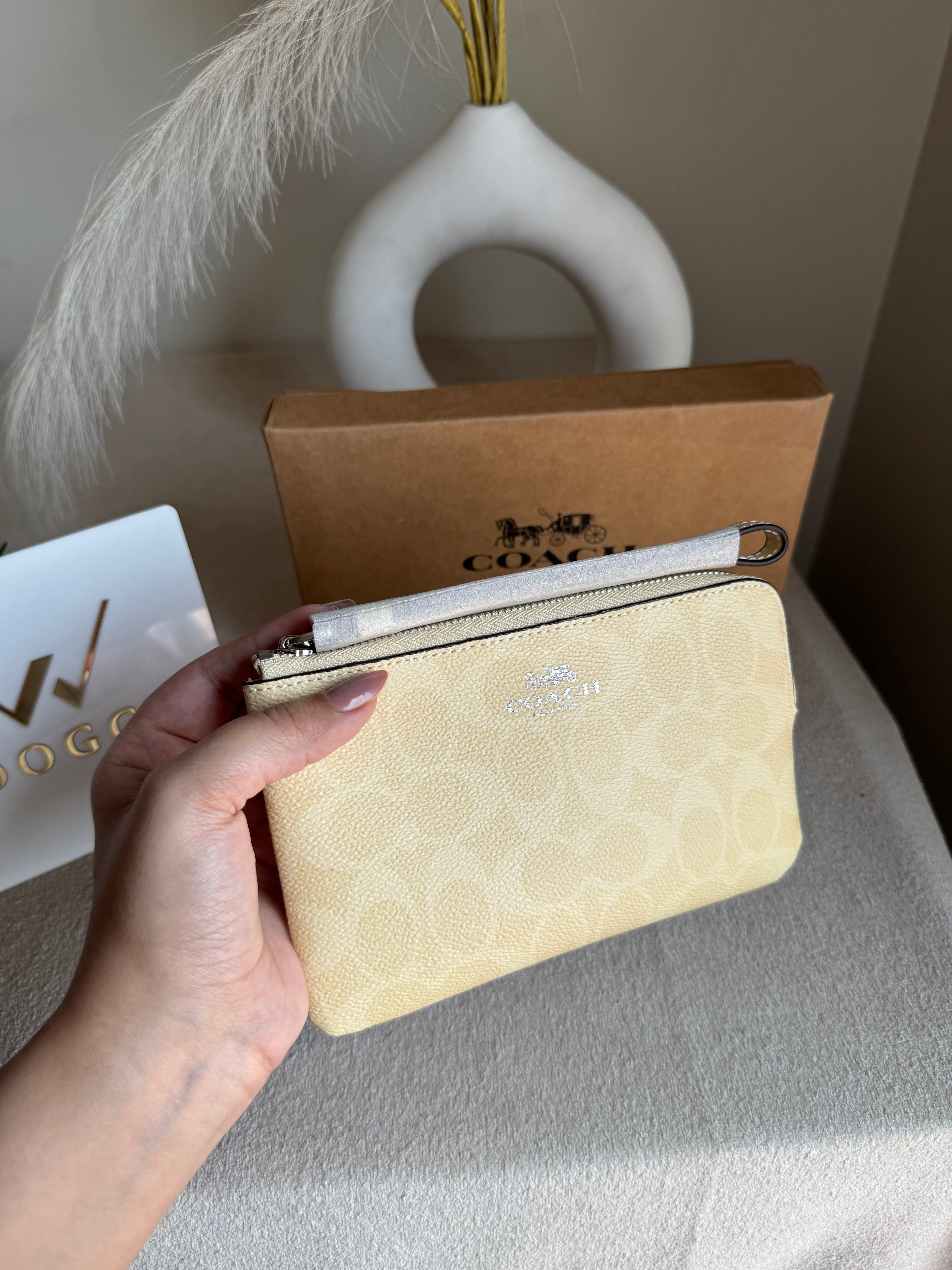 High Quality Wristlet - Butter Yellow