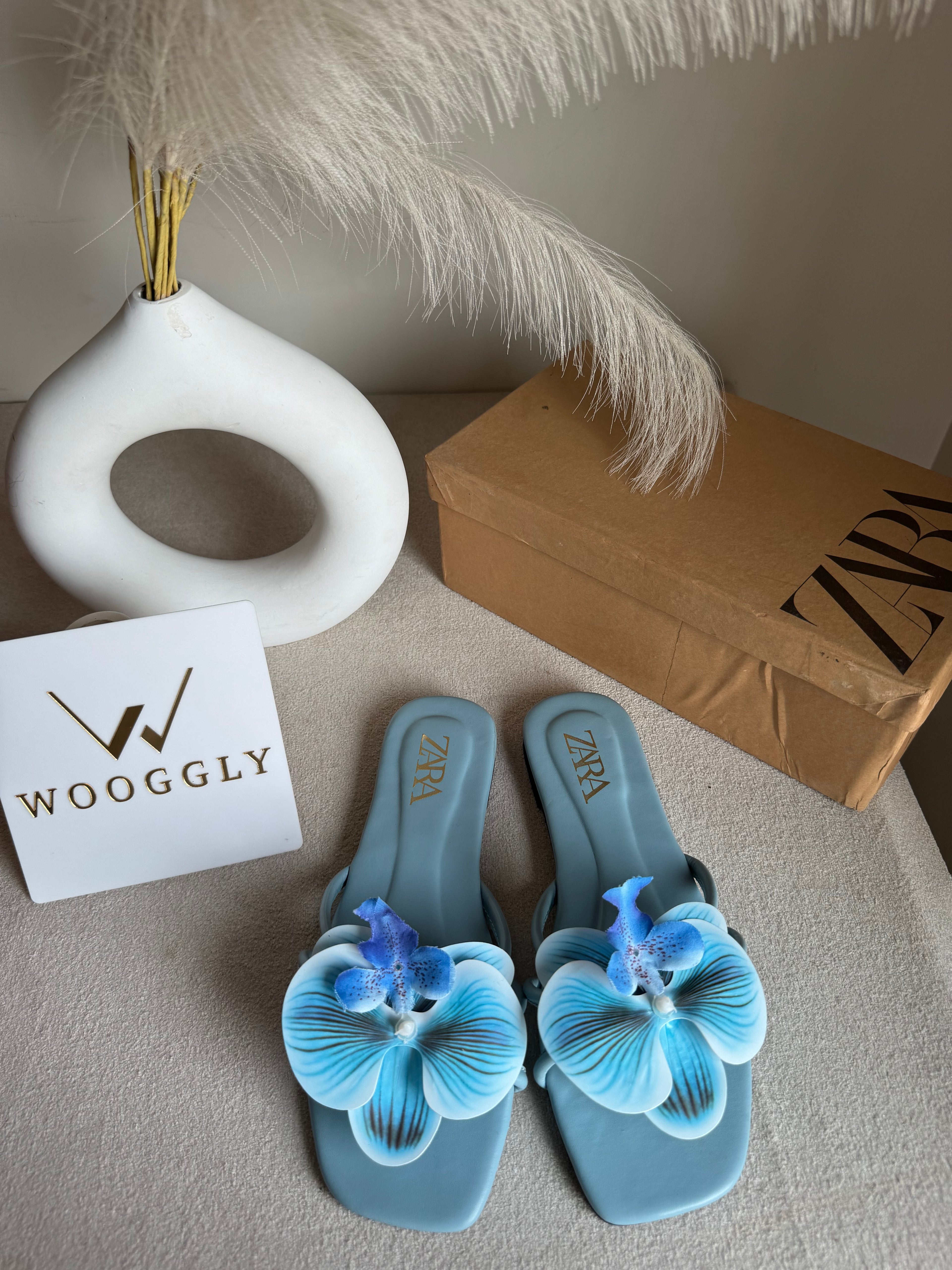 VIRAL FLOWER SLIDES - Blue