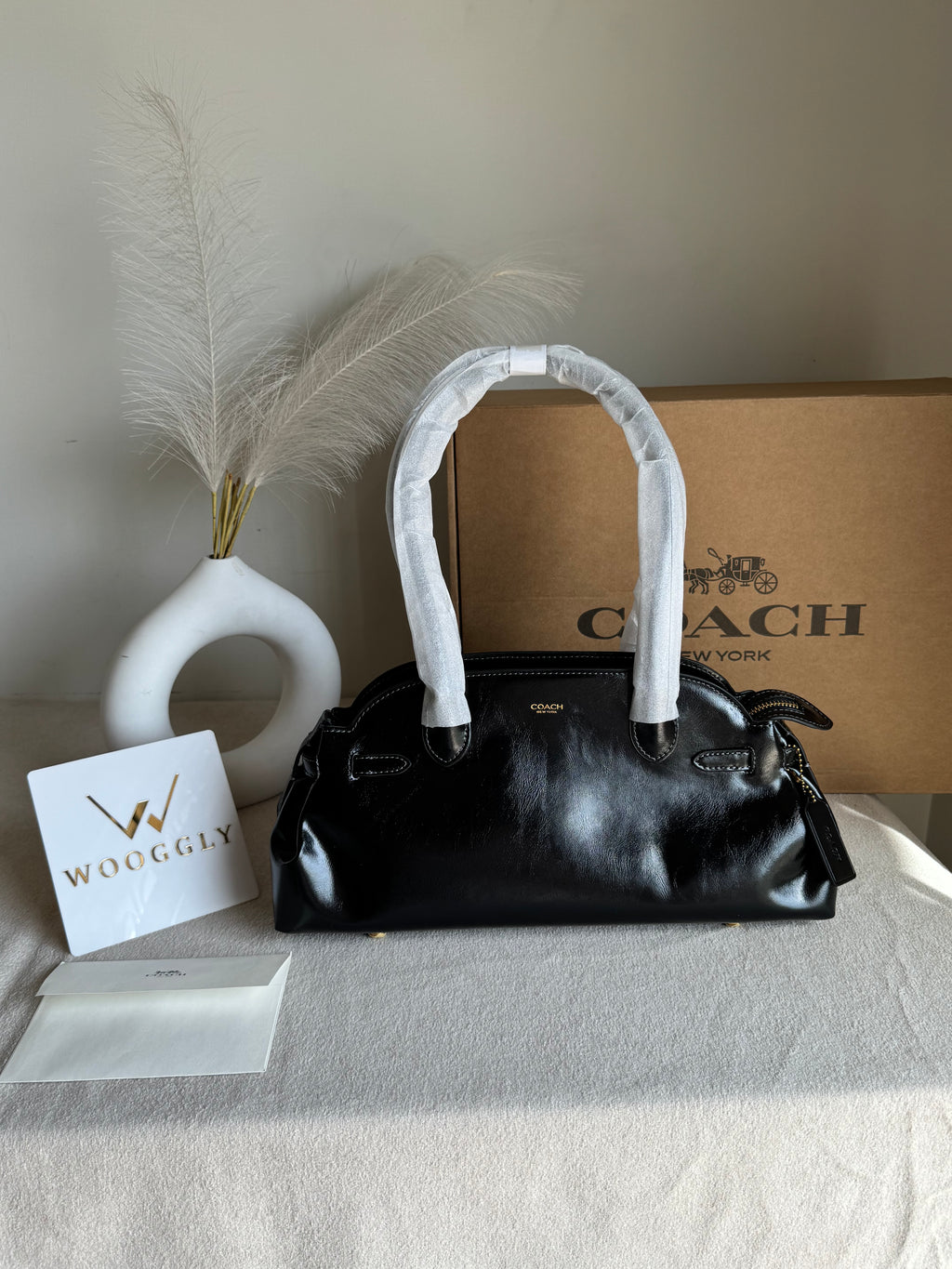 COACH Empire Bag EXTREMELY PREMIUM (Black) - BOX PACKING
