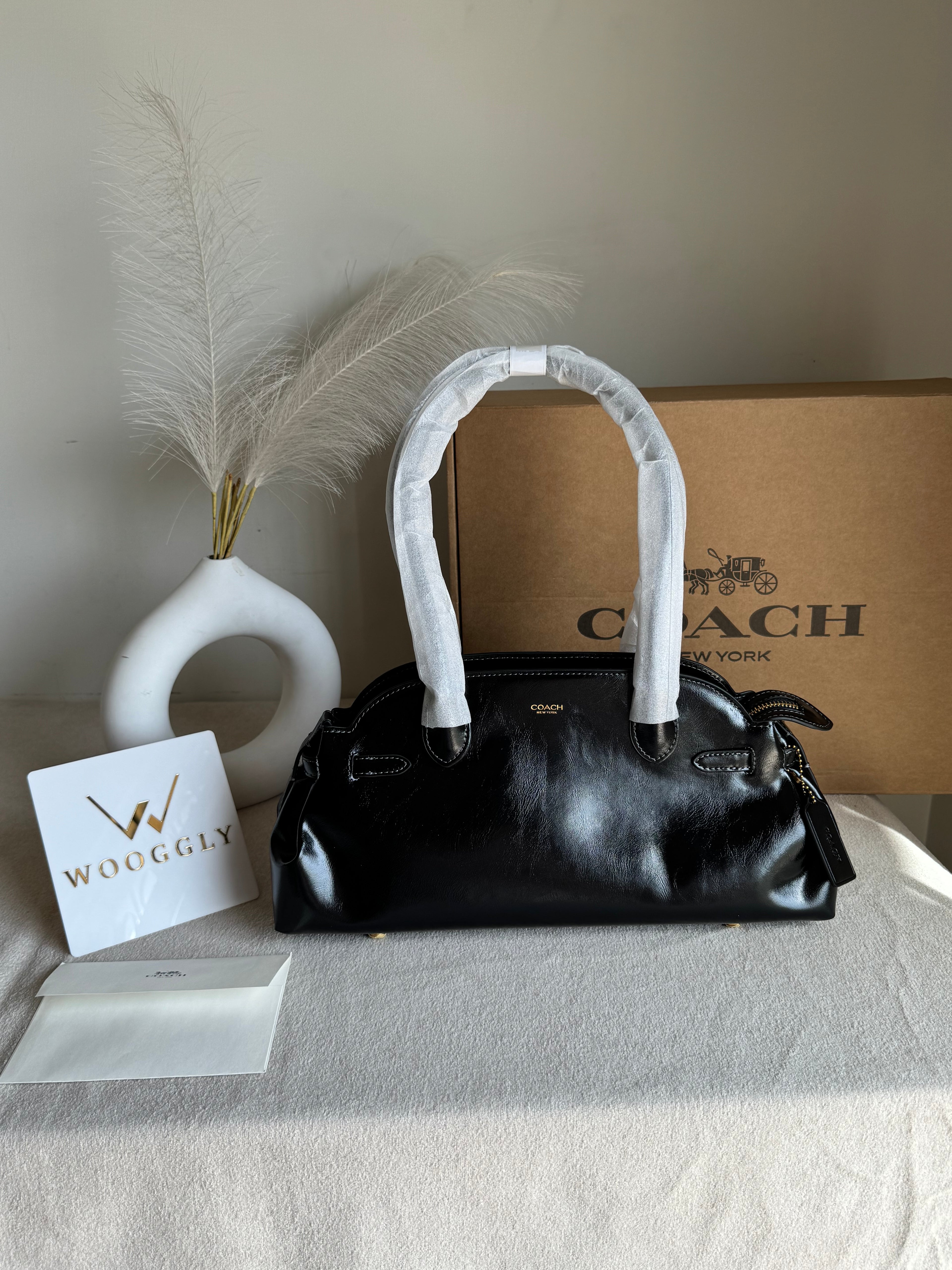 COACH Empire Bag EXTREMELY PREMIUM (Black) - BOX PACKING