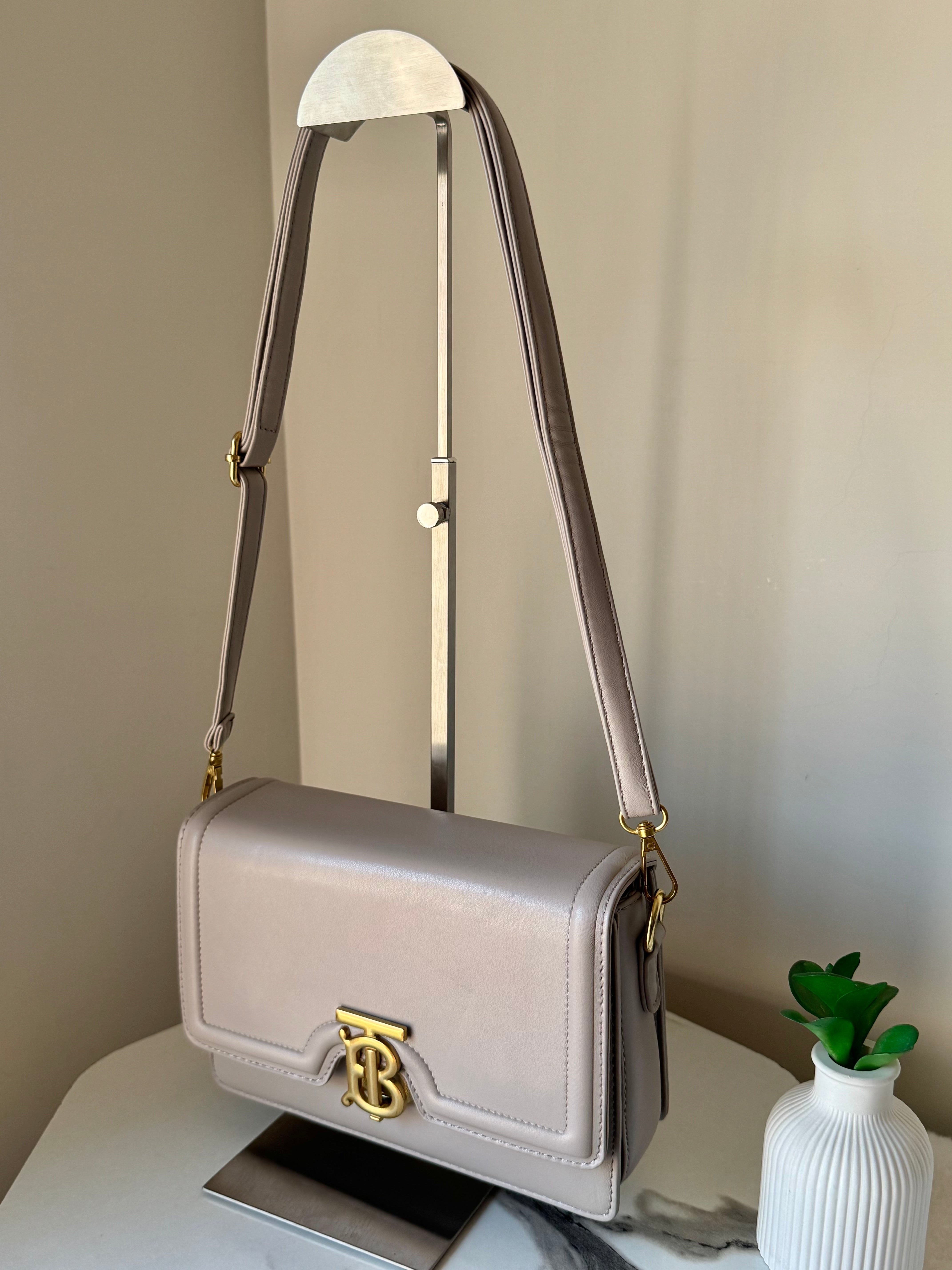 Lady Stella Bag with Long Strap (Grey)