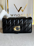 COACH Quilted Tabby PREMIUM (Black) - BOX PACKING