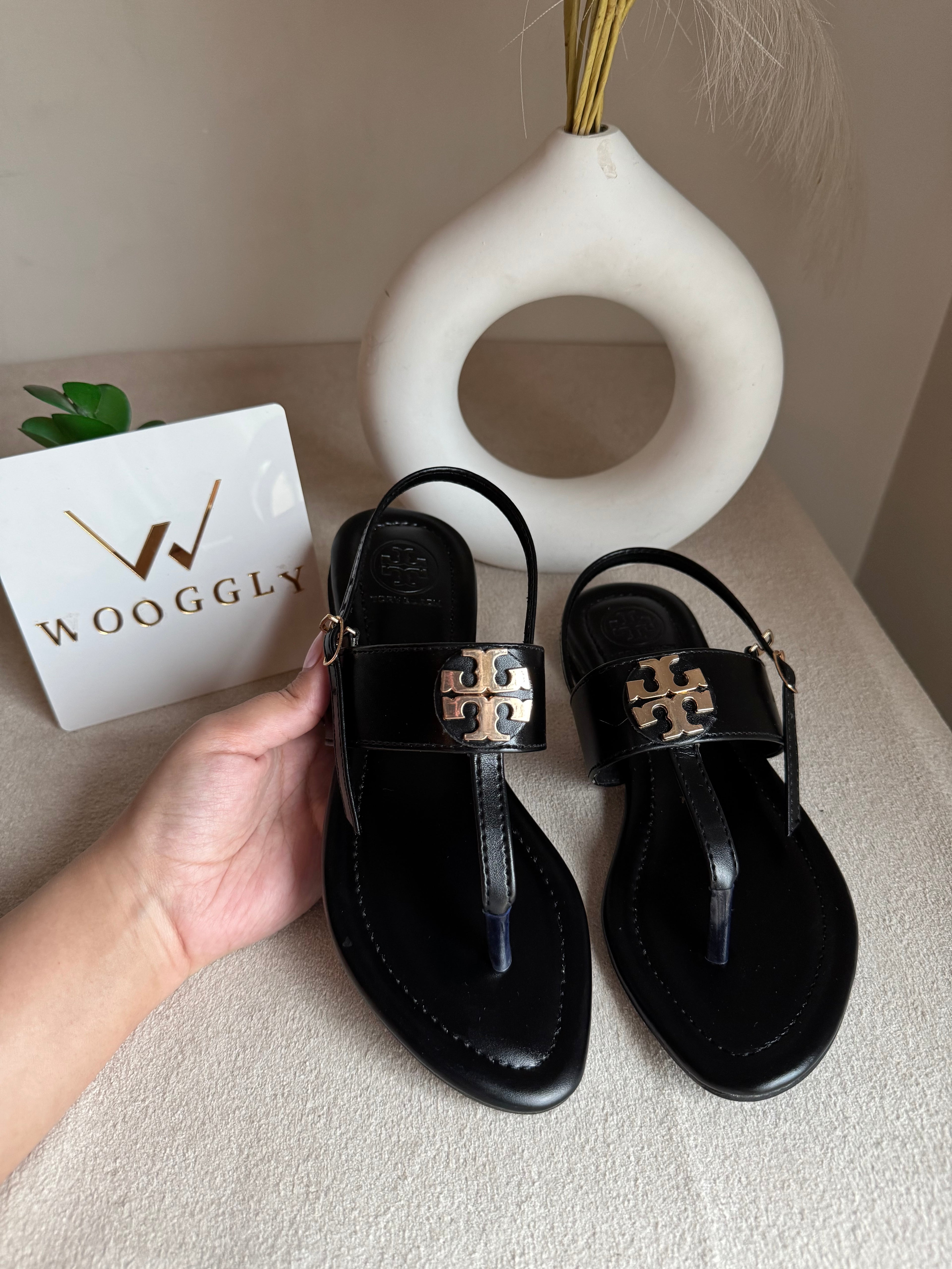 Tory Burch Sandals Black