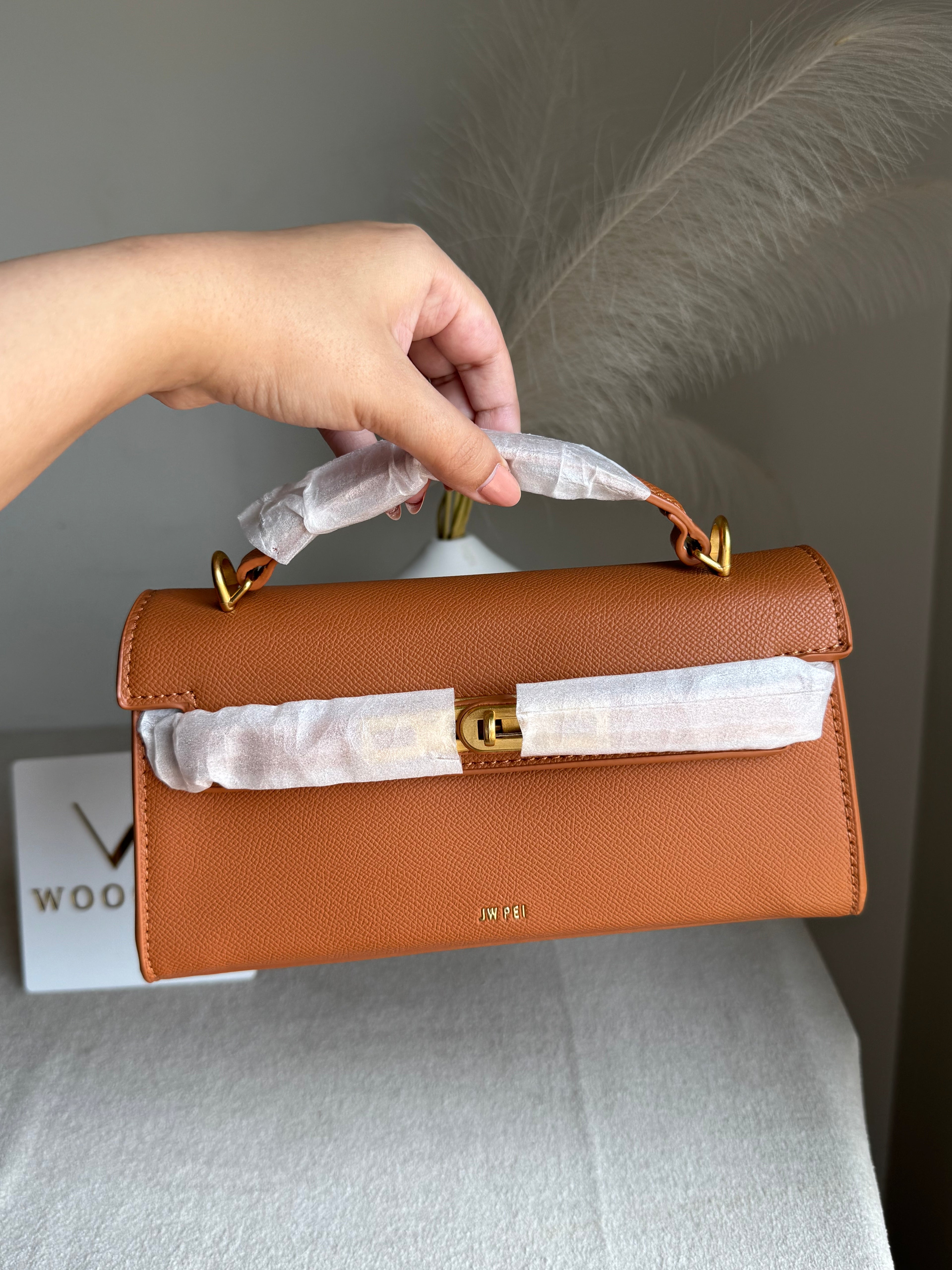 JW PEI Noor Top Handle Bag - Brown