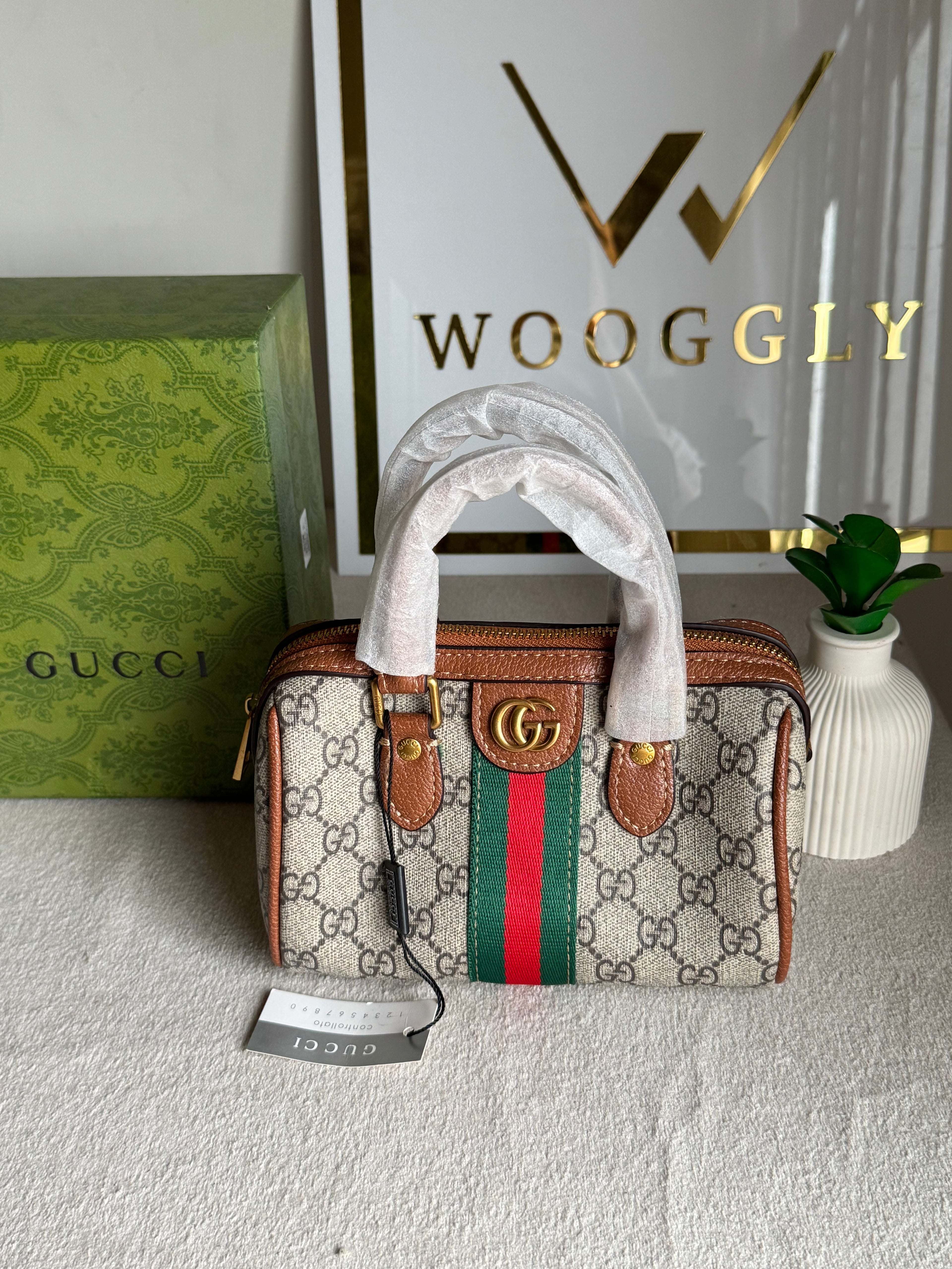 Gucci Mini Duffle Bag - Fall Brown