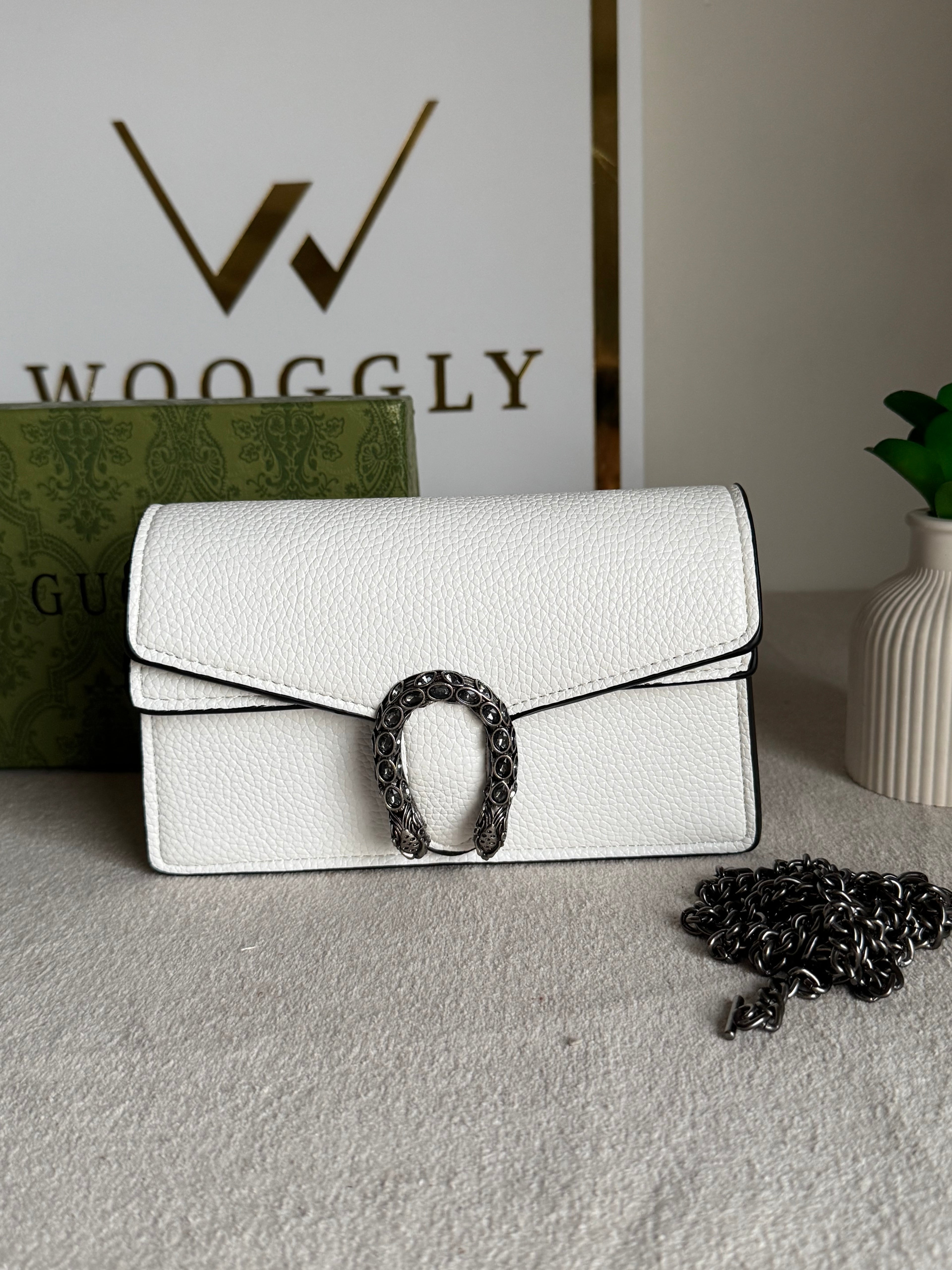 Viral Mini Gucci Bag White - Box Packing