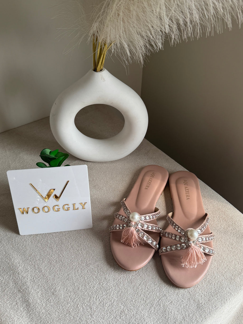 Angel Slides - Tea Pink
