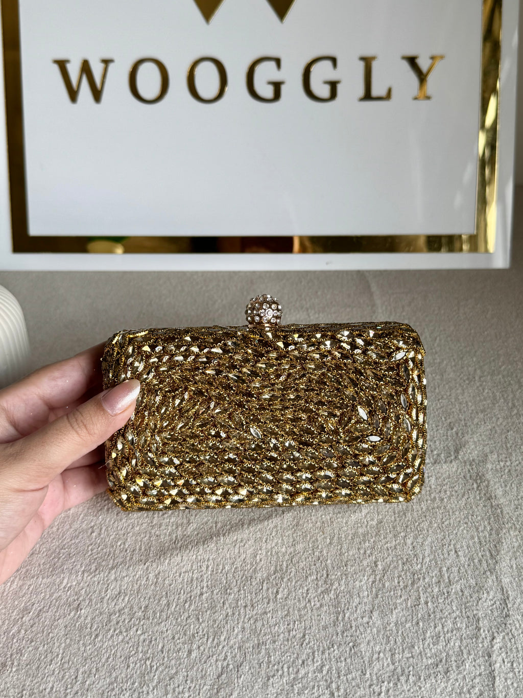 Alyzeh Clutch (Gold)