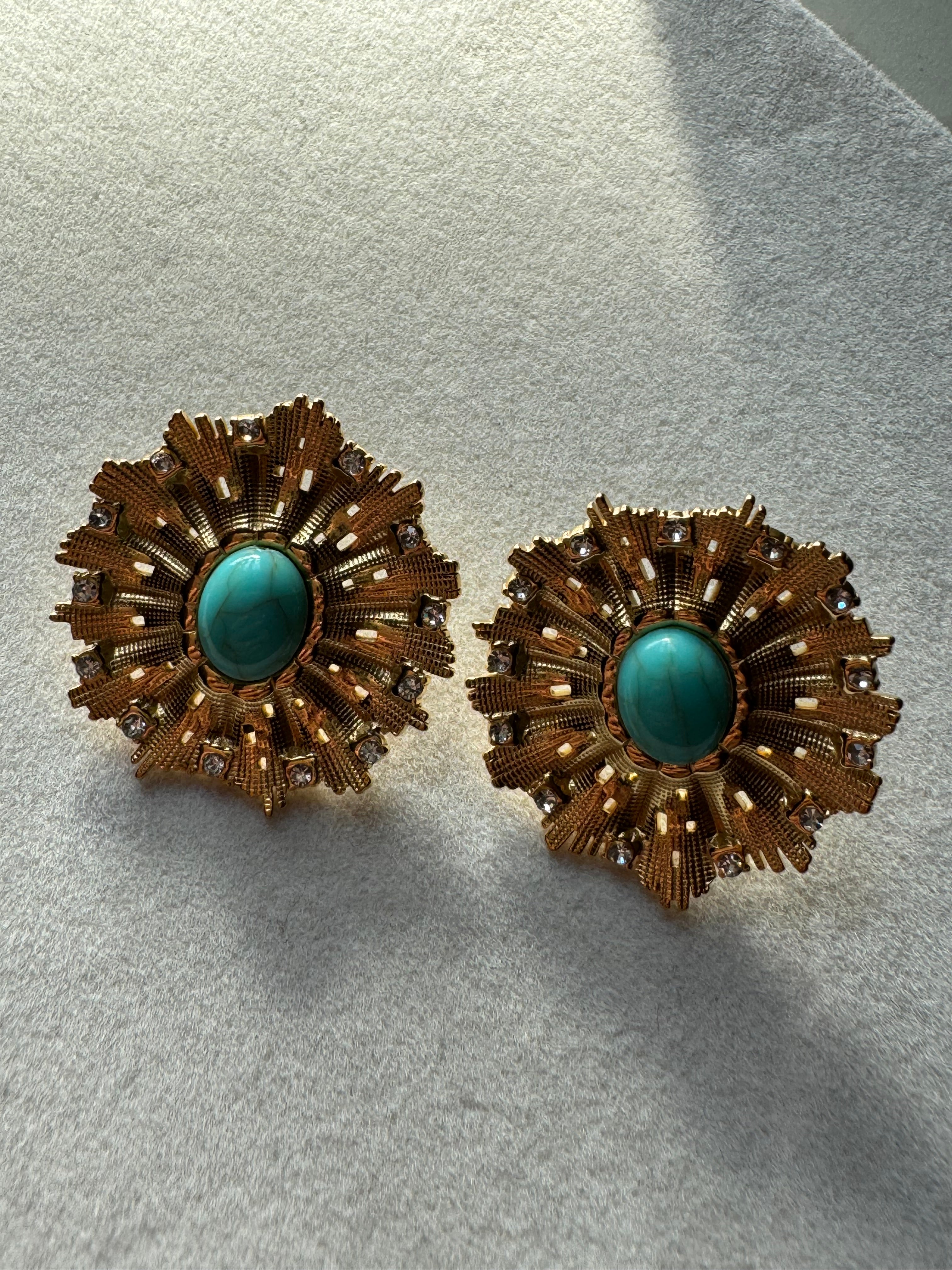 Sky Stone Drops Earrings