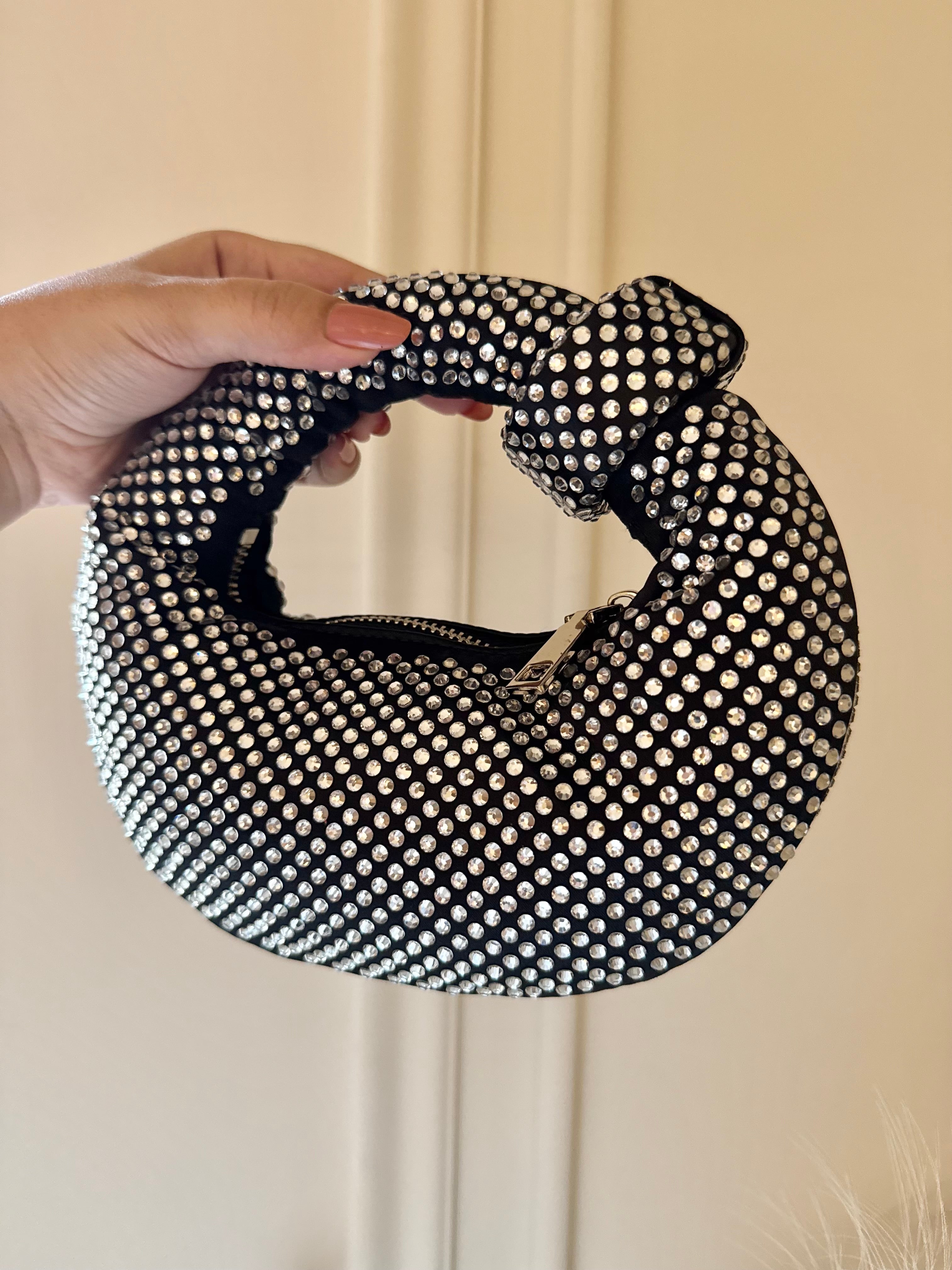 JW PIE Inspired Rhinestone Bag