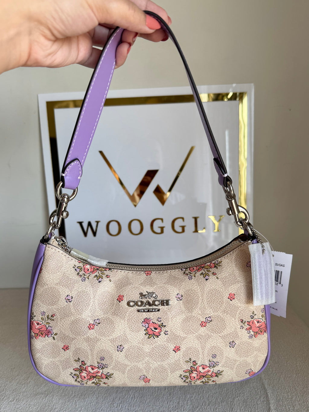 COACH TERI PREMIUM (Floral Lilac) - MAGNETIC BOX PACKING