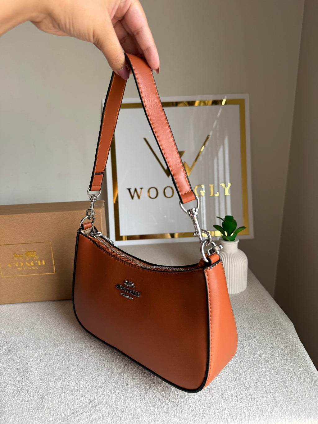 COACH TERI PREMIUM (Brown) - BOX PACKING