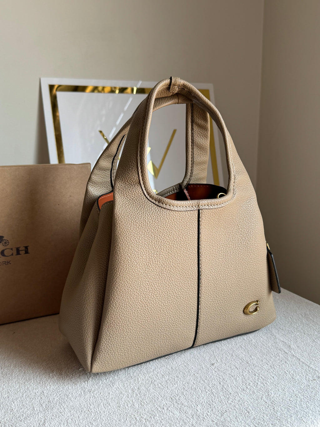 COACH Lana Beige - BOX PACKING