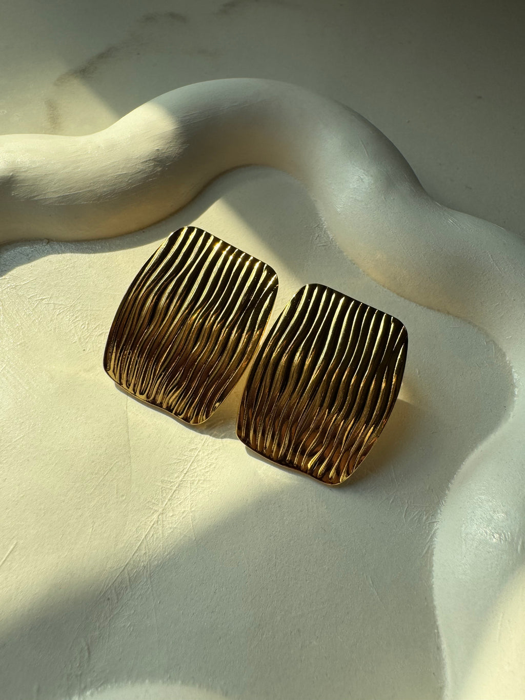 Timeless Goldie Studs - 18K Gold Plated