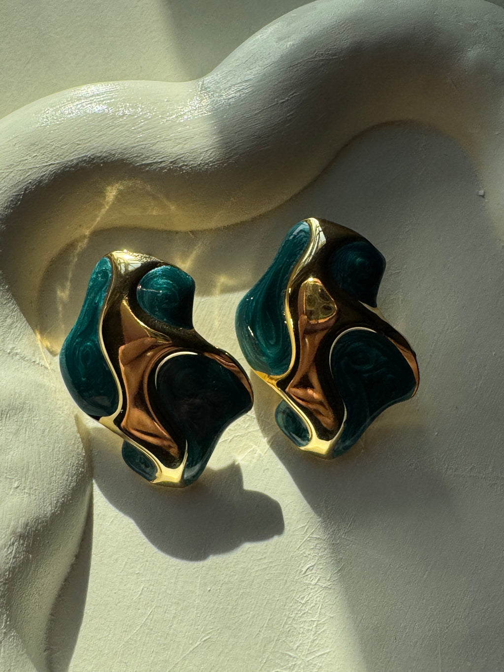 Ocean Bloom Studs