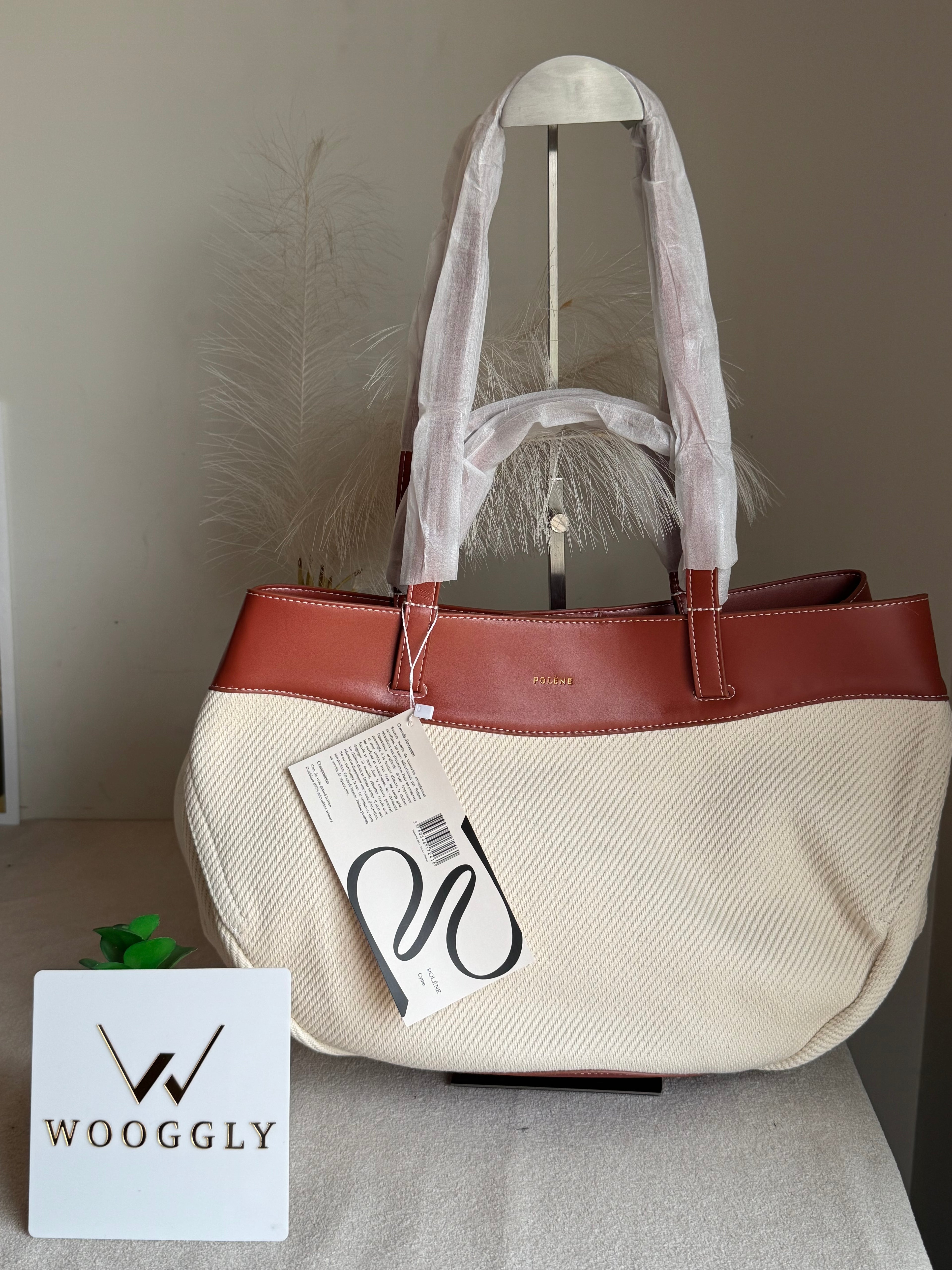 Polene Cyme - Cream with Brown