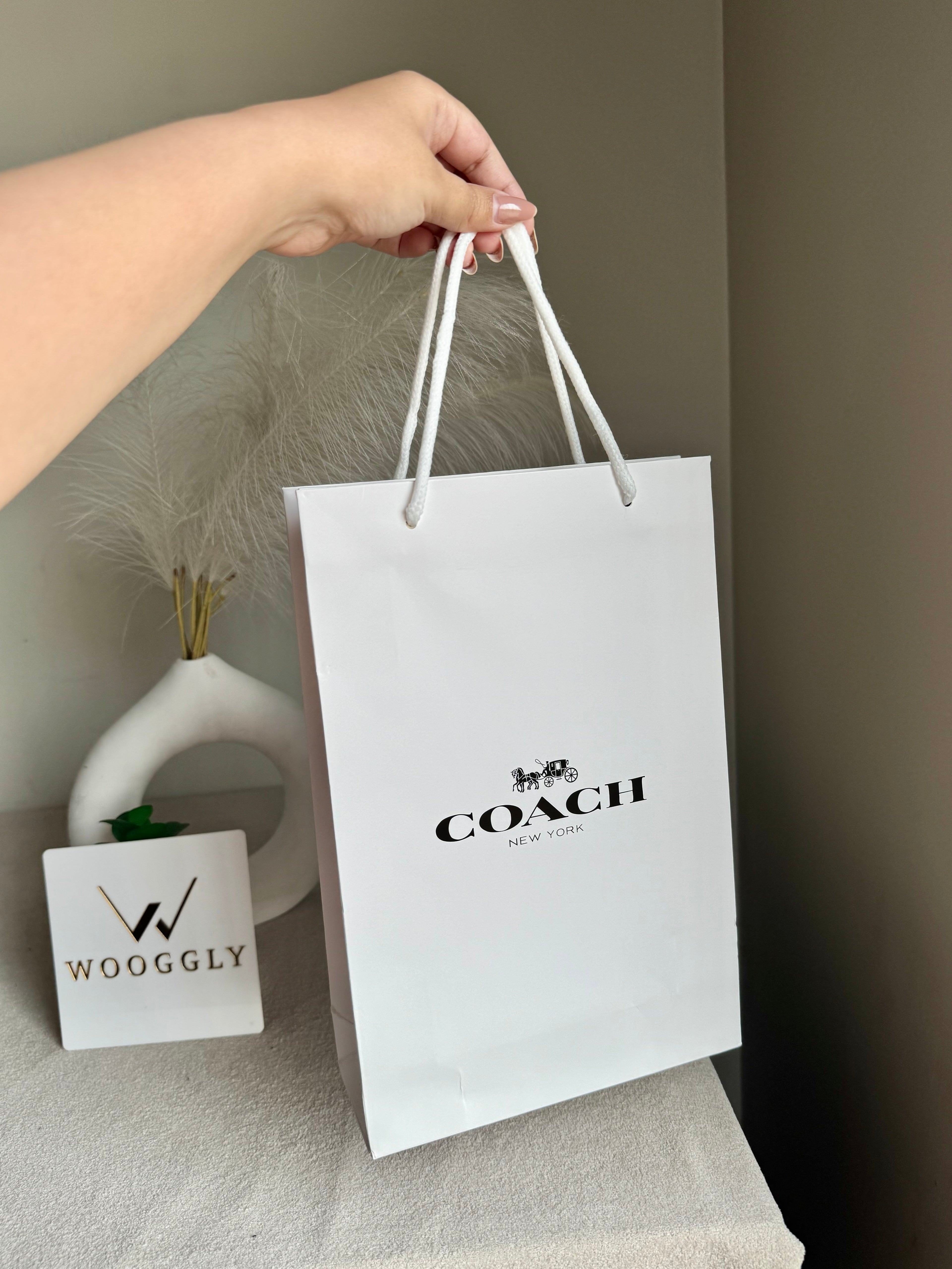 Gift Bag - Coach - Small (ONLY FOR PICK UP OR INDRIVE CUSTOMERS IN LAHORE)