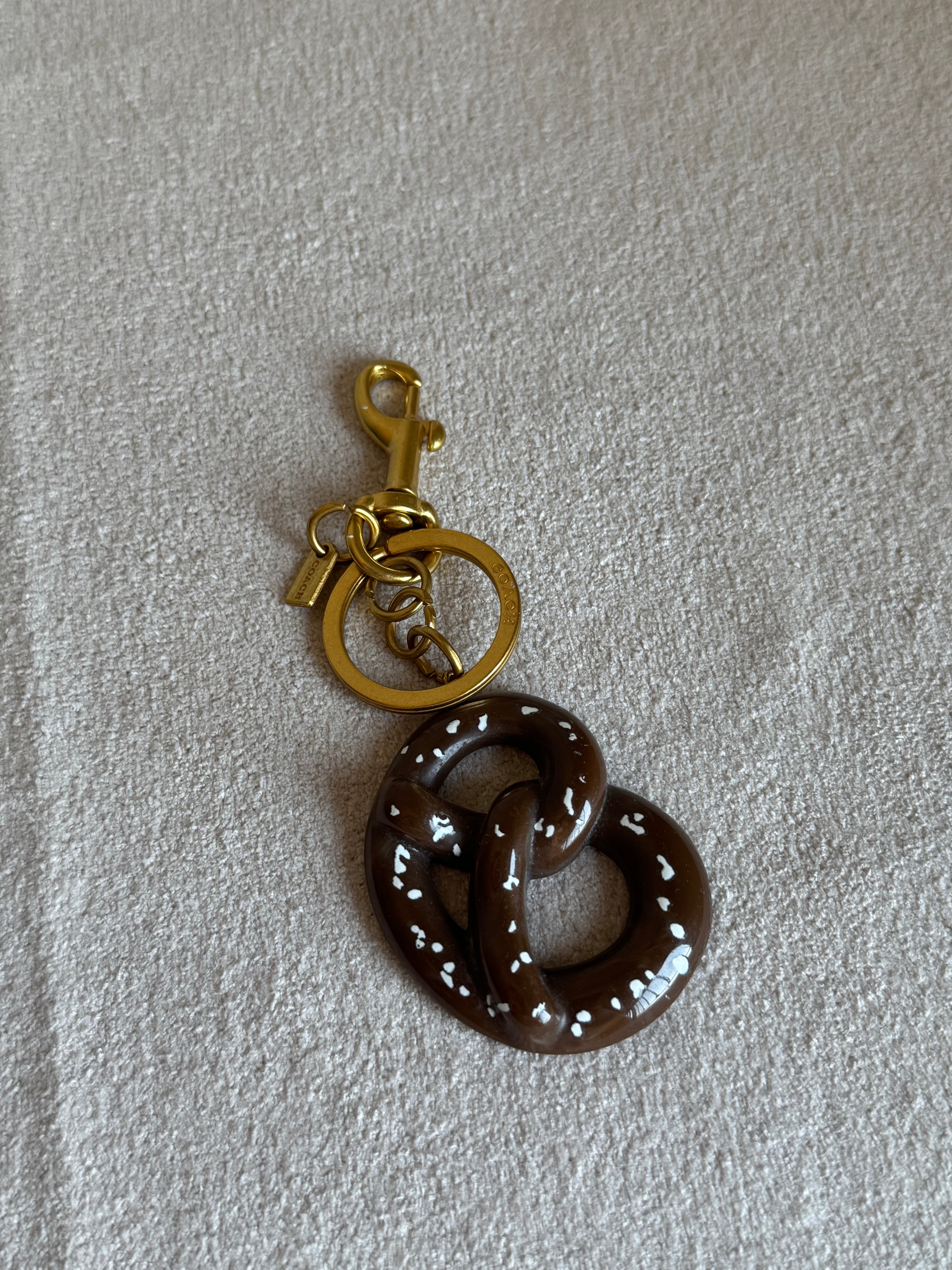 PREMIUM Coach Pretzel Bag Charm